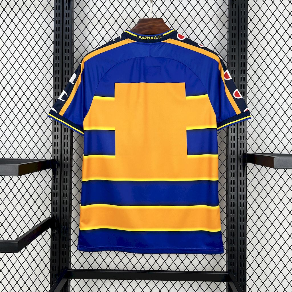 Retro Parma 2001-02 Home Jersey - Fans Version - SOCCERDEALSHOP