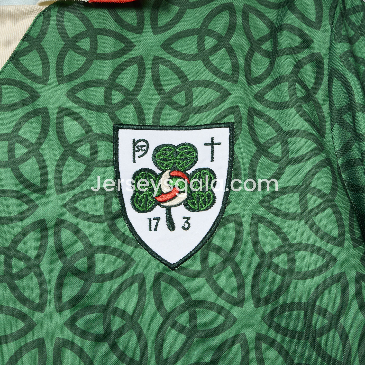 Ireland 2025 St. Patrick's Day Green Jersey - Fans Version - SOCCERDEALSHOP