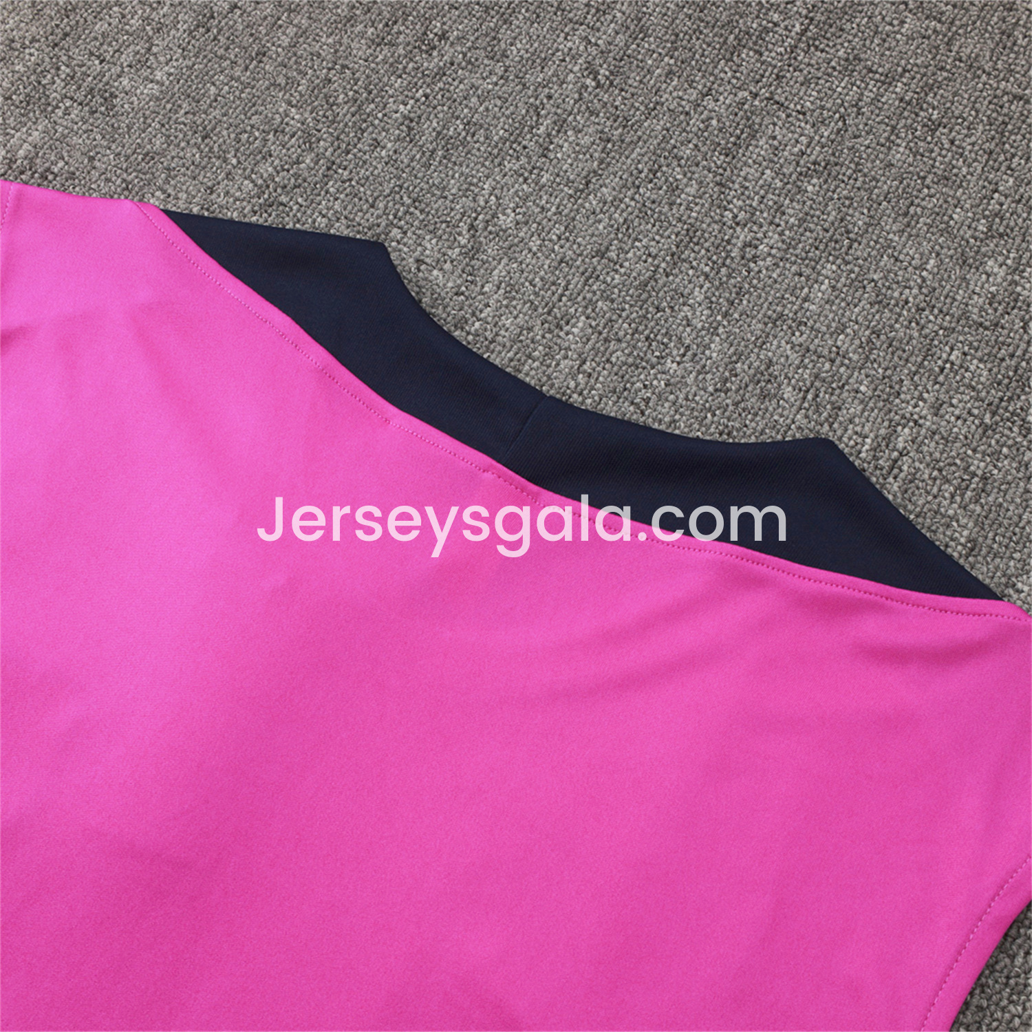 B.A.R.S.A 25-26 Vest Training Set - Purple Pink Vest and Black Shorts - SOCCERDEALSHOP