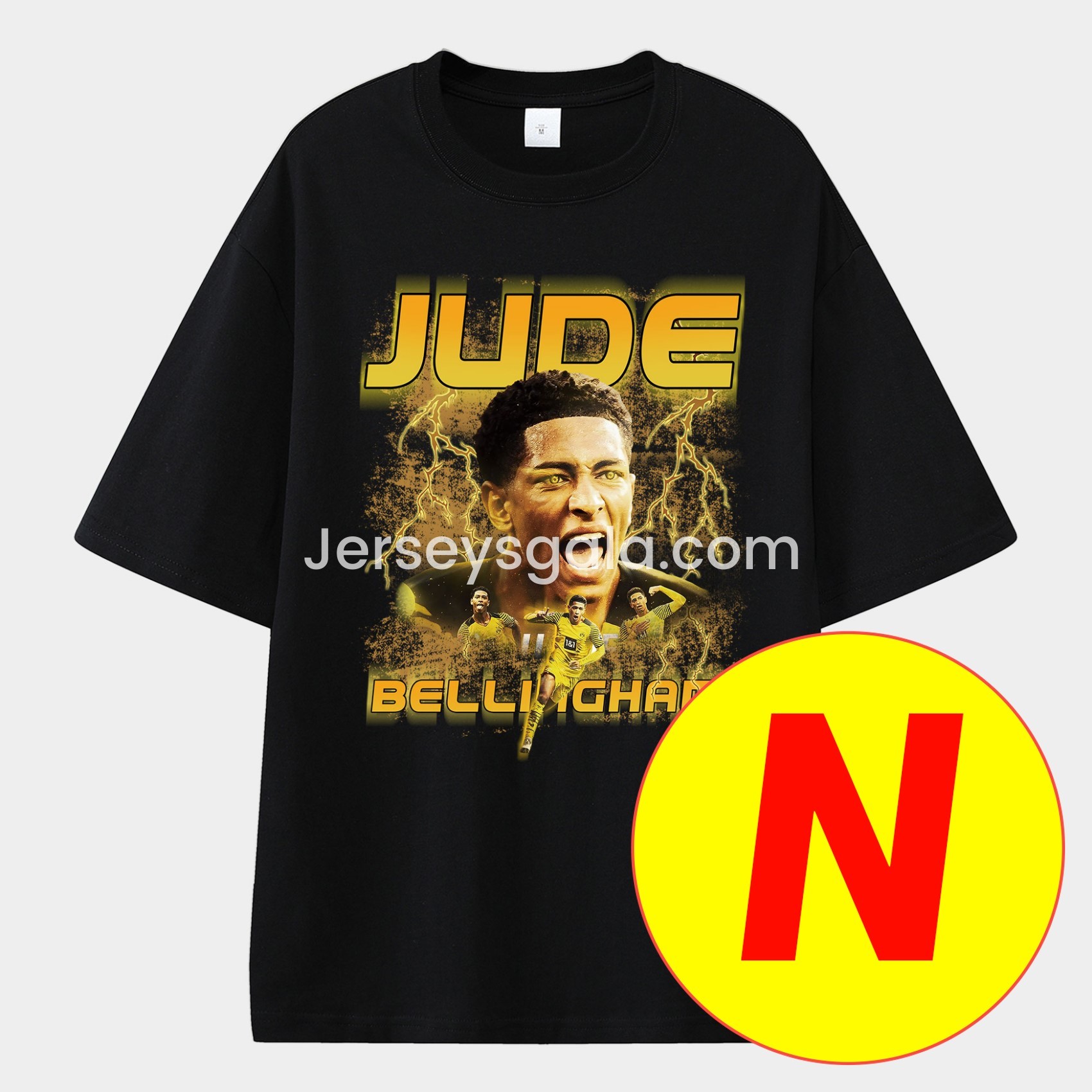 Bellingham Real Madrid England Unisex Pure Cotton T-shirt - SOCCERDEALSHOP