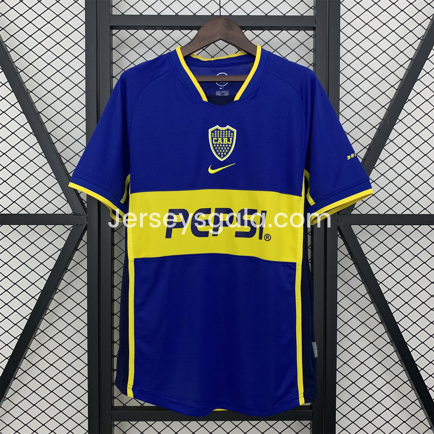 Retro Boca Juniors 2002-03 Home Jersey - SOCCERDEALSHOP