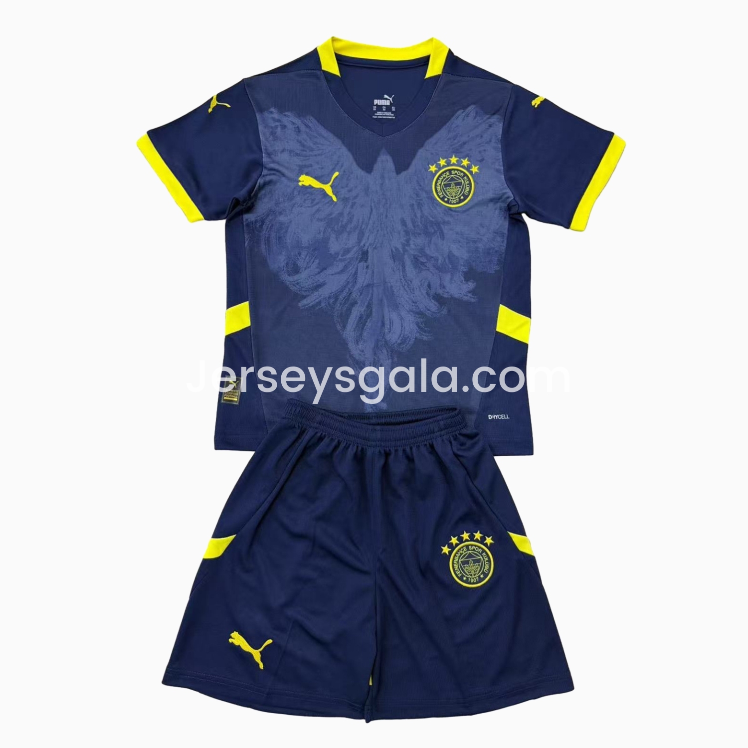 Fenerbahce 24-25 Fourth Kids Kit - SOCCERDEALSHOP