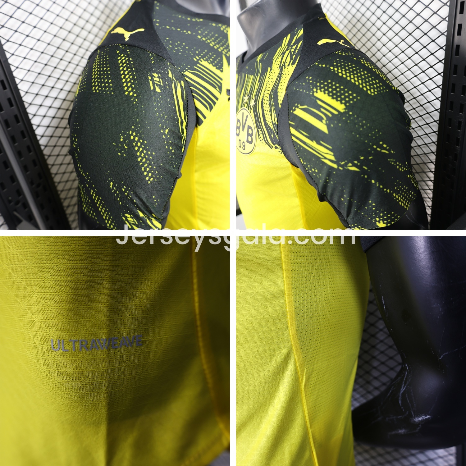 Dortmund 25-26 Home Unsponsored Jersey (Leaked Version) - Player Version - SOCCERDEALSHOP