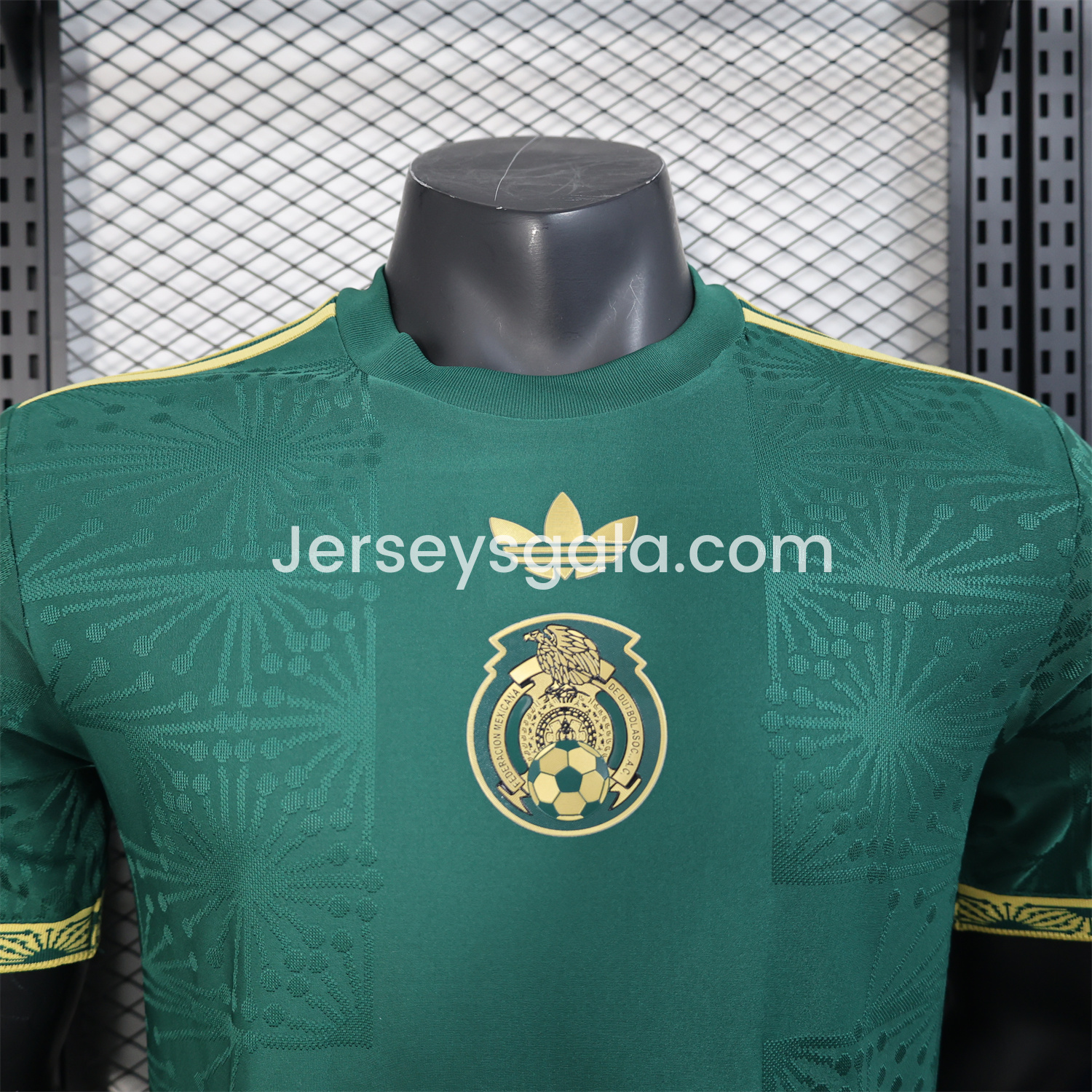 Mexico 2025 Gold Cup Special Edition Green Jersey - Player Version - SOCCERDEALSHOP