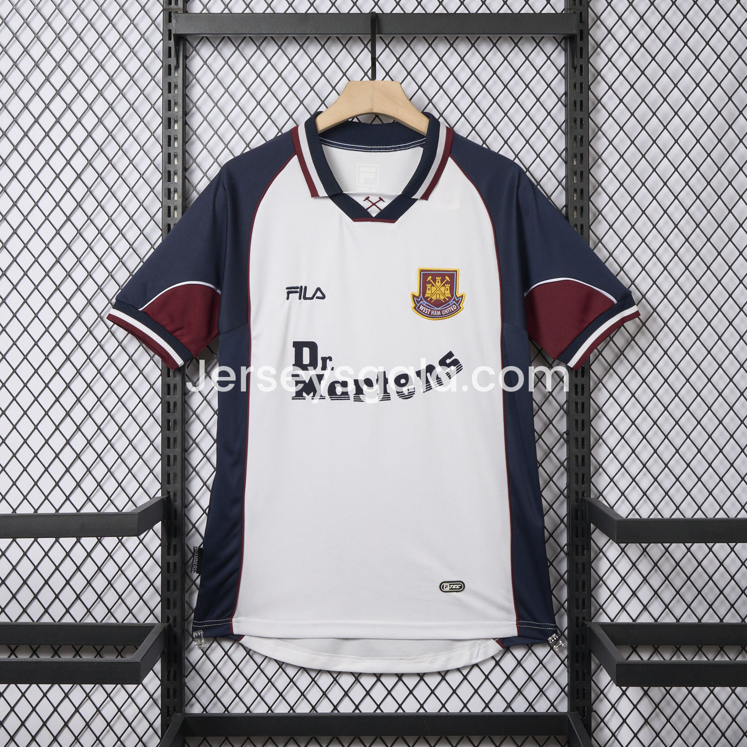 Retro West Ham United 1999-01 Away Jersey - SOCCERDEALSHOP