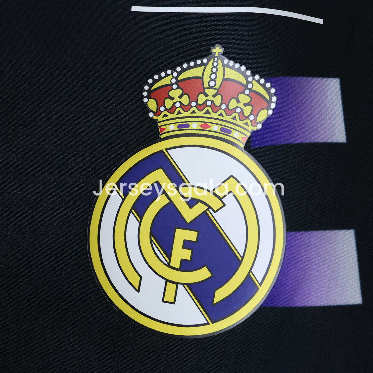 Retro Real Madrid 1997-98 Third Double Sided Reversible Windbreaker - Black & Blue - SOCCERDEALSHOP