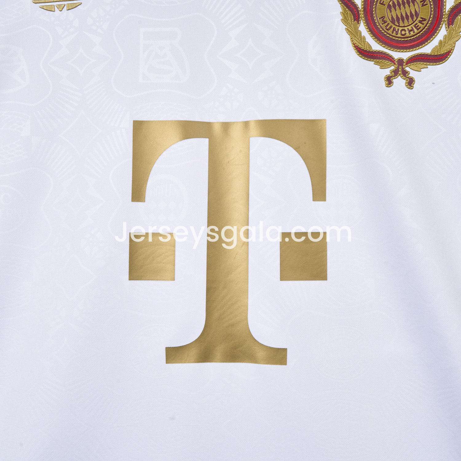 Bayern Munich 2025 White 125th Anniversary Jersey - Fans Version - SOCCERDEALSHOP