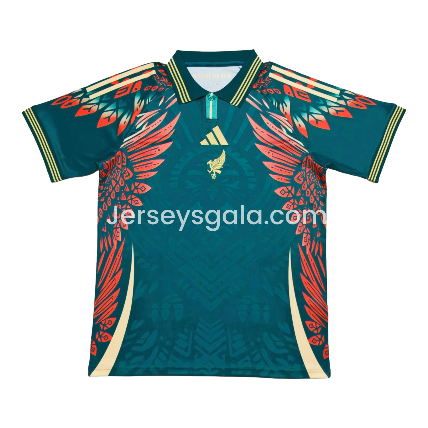 Mexico 2025 Gold Cup Bird Green Special Edition Jersey - Fans Version - SOCCERDEALSHOP