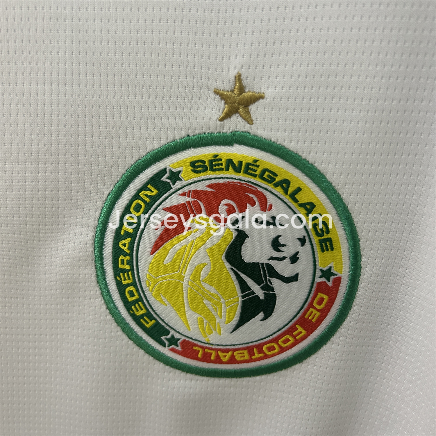 Senegal 24-25 Home White Jersey - Fans Version - SOCCERDEALSHOP