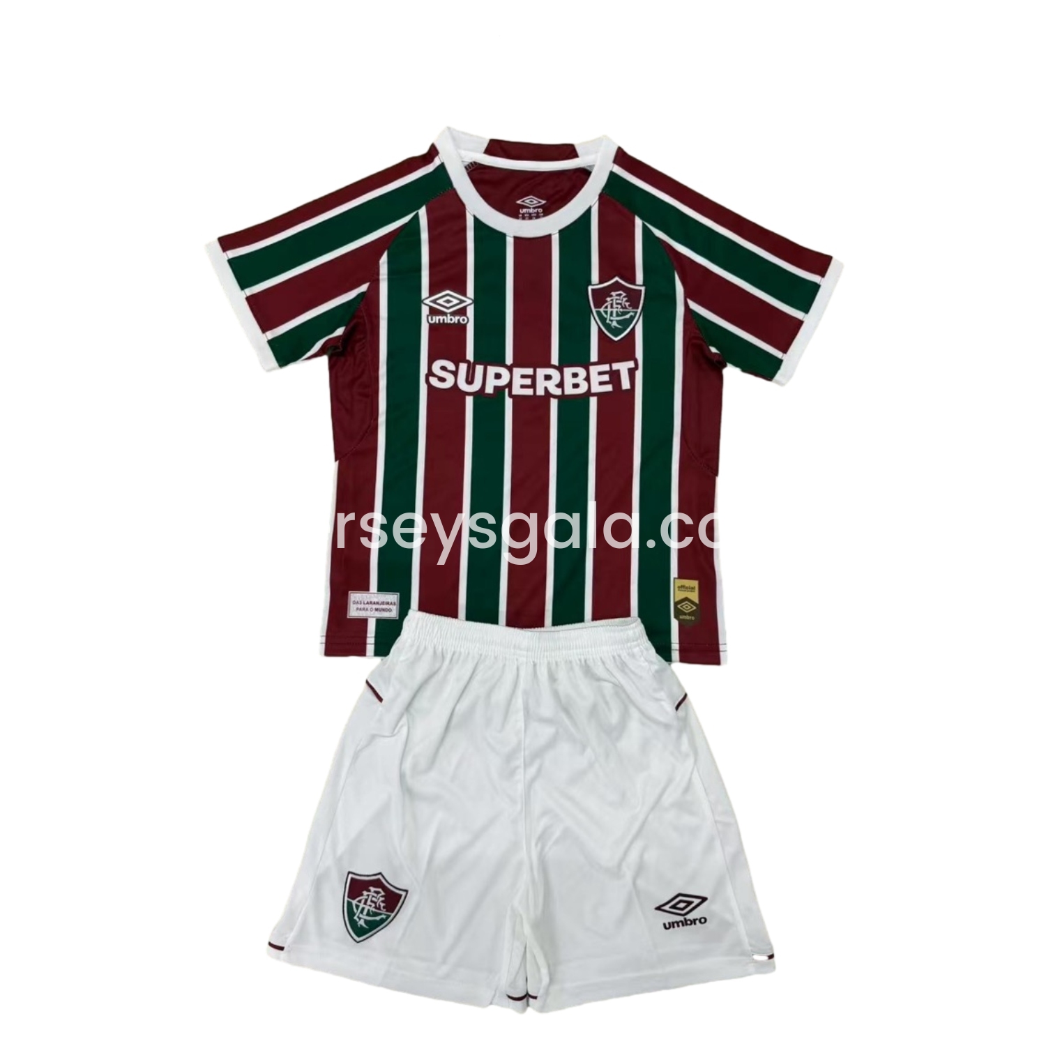 Fluminense 25-26 Home Men's Adult Jersey Set - Fans Version - SOCCERDEALSHOP