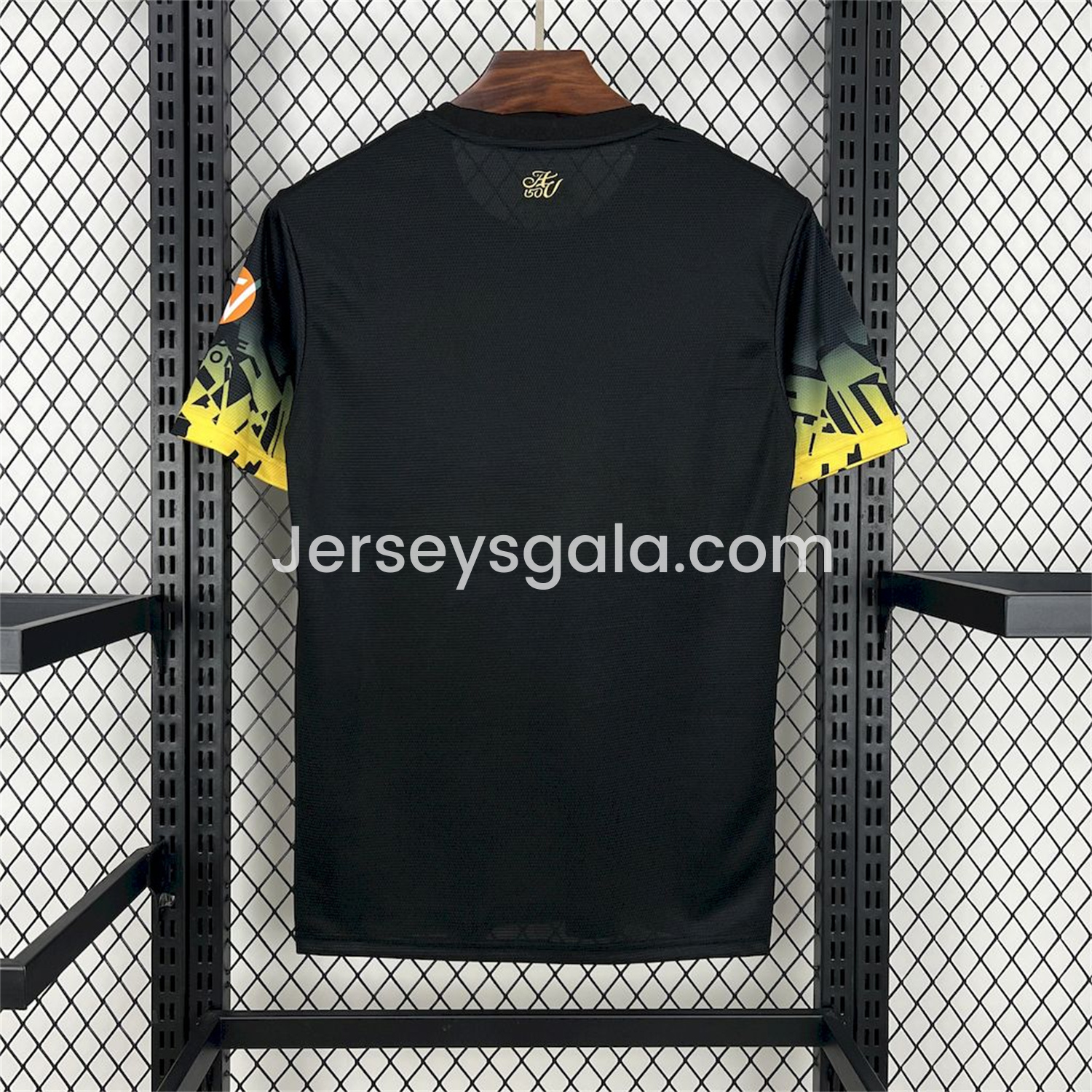 Aston Villa 25-26 Black Special Edition Jersey - Fans Version - SOCCERDEALSHOP