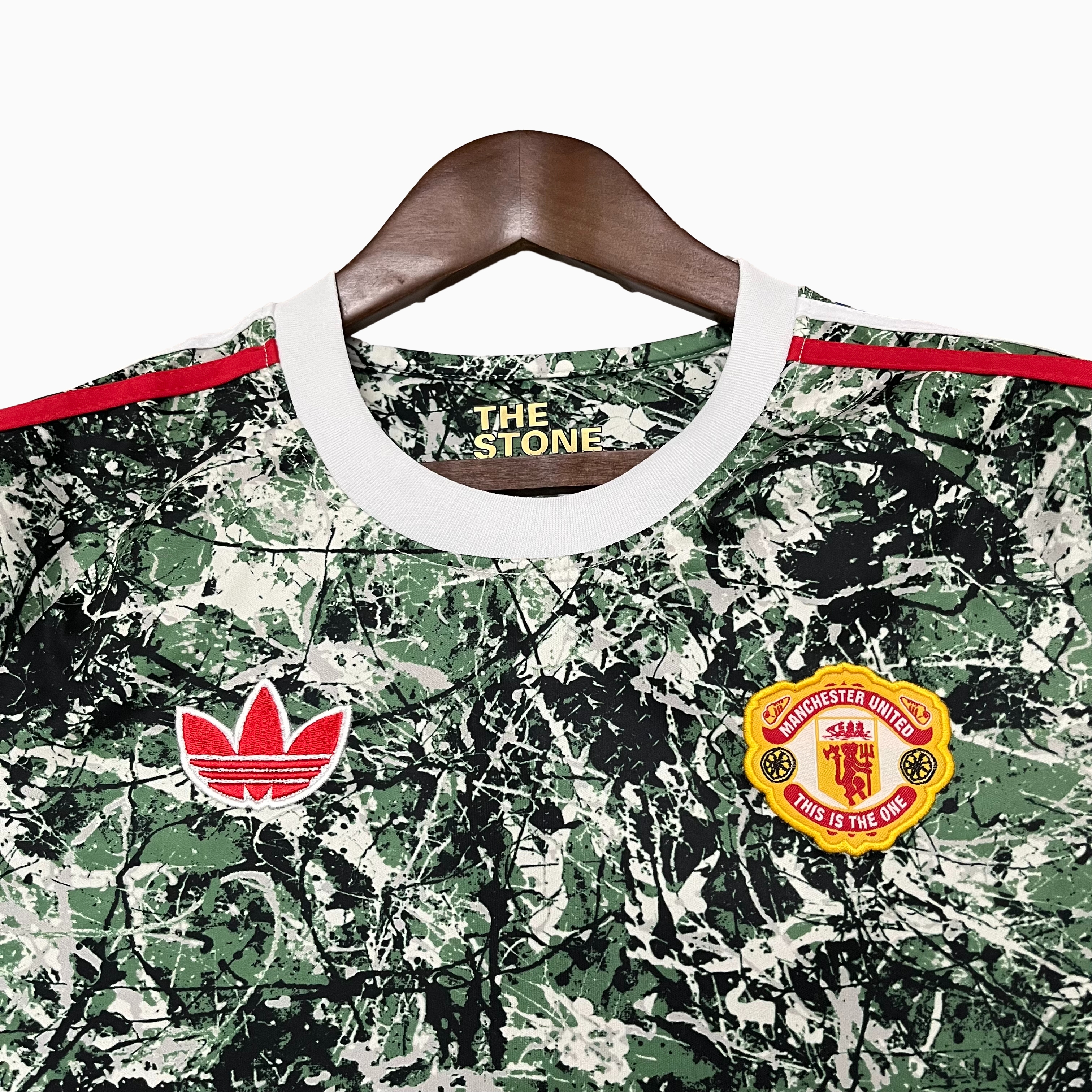Manchester United x Stone Roses 23-24 Special Edition Kids Kit - SOCCERDEALSHOP