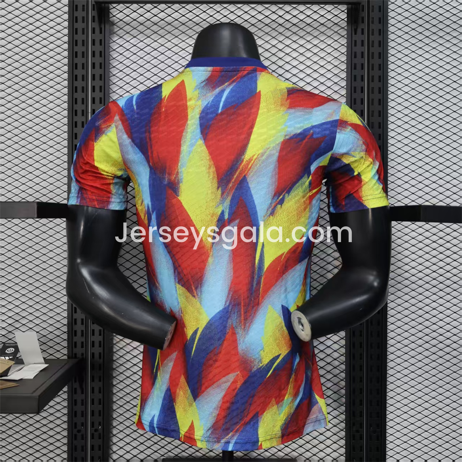 Arsenal 25-26 Colorful Flame Graffiti Pre-match Training Jersey - Player Version - SOCCERDEALSHOP