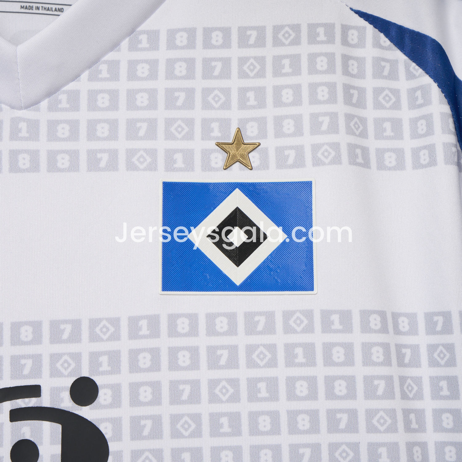 【Team Signatures Version】Hamburger SV 24-25 Home Jersey - Fans Version - SOCCERDEALSHOP