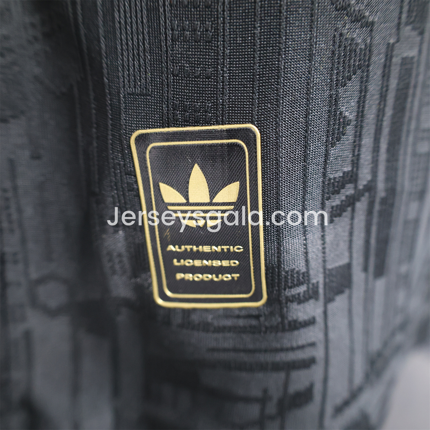 Arsenal 25-26 Black POLO Throwback Trefoil Jersey - Player Version - SOCCERDEALSHOP