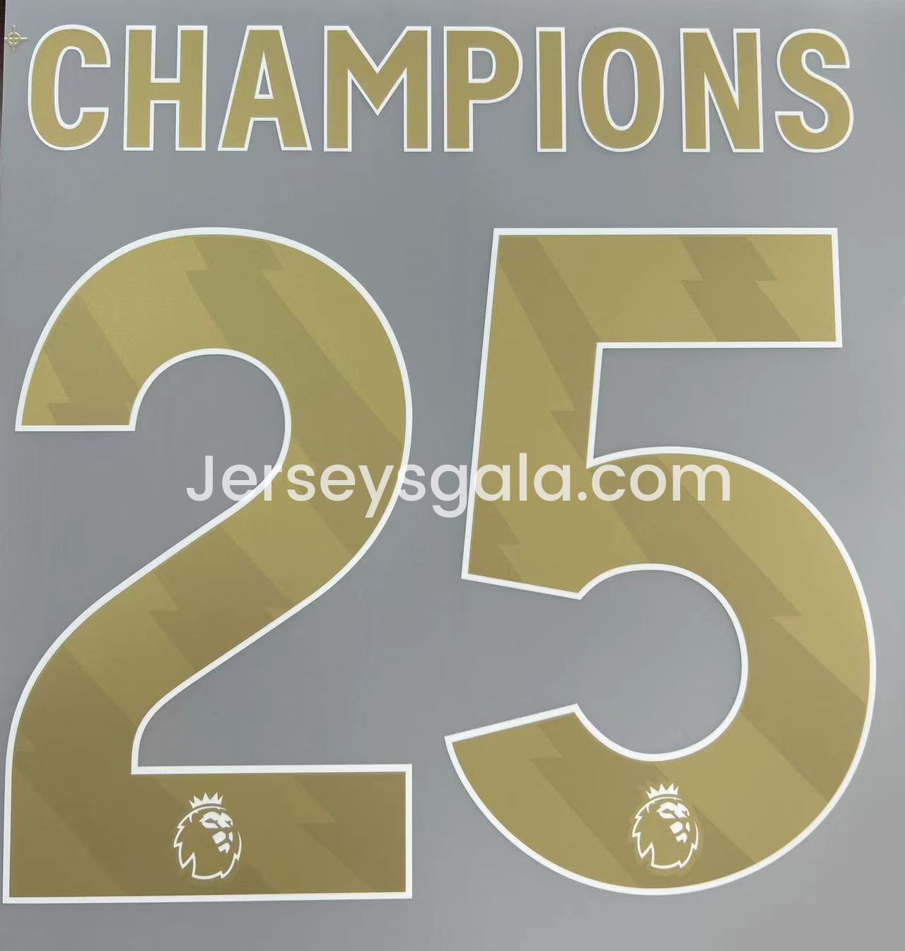 Liver.pool 24-25 Home Jersey with Golden Champions Patch - Player Version - SOCCERDEALSHOP
