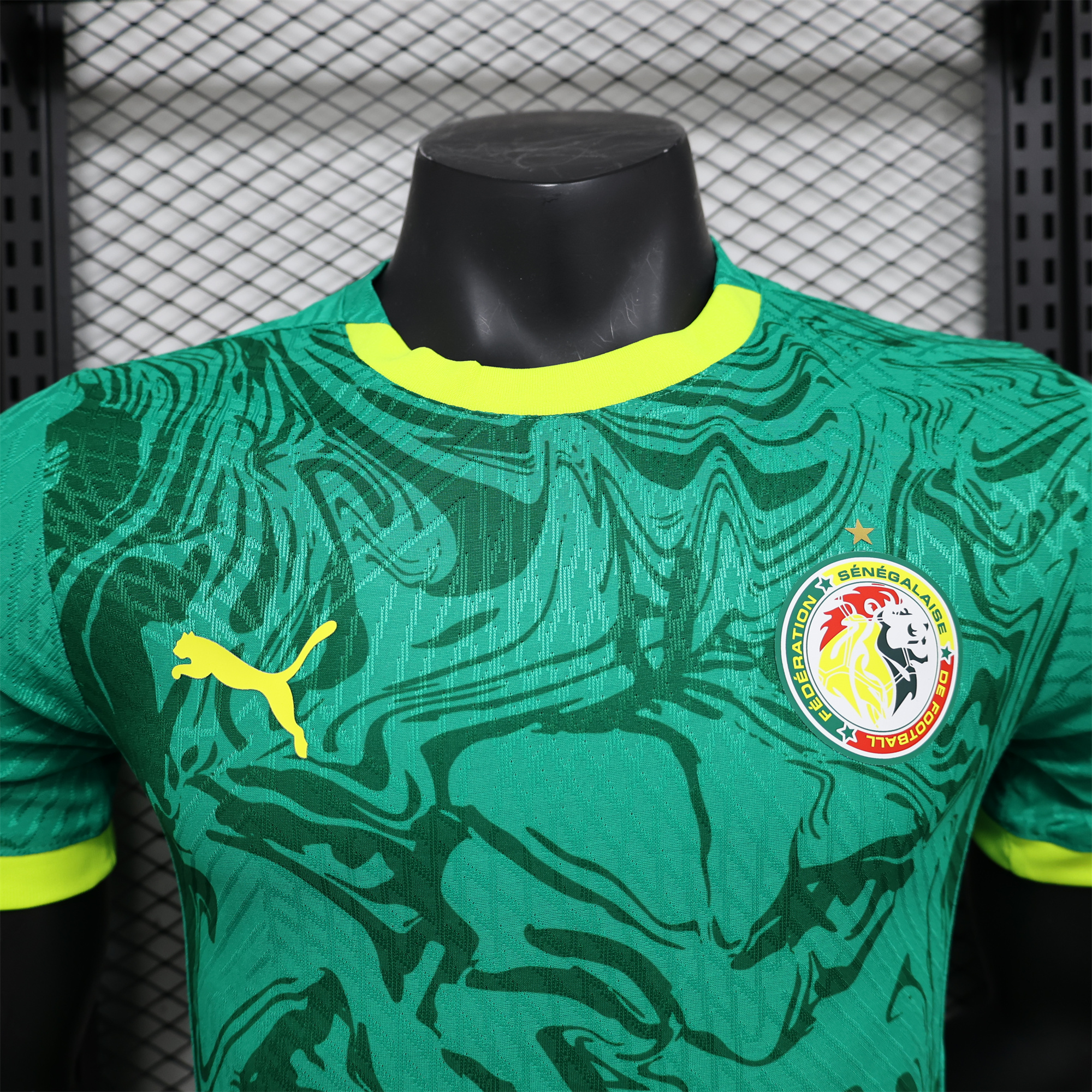 Senegal 24-25 Away Green Jersey - Player Version - SOCCERDEALSHOP