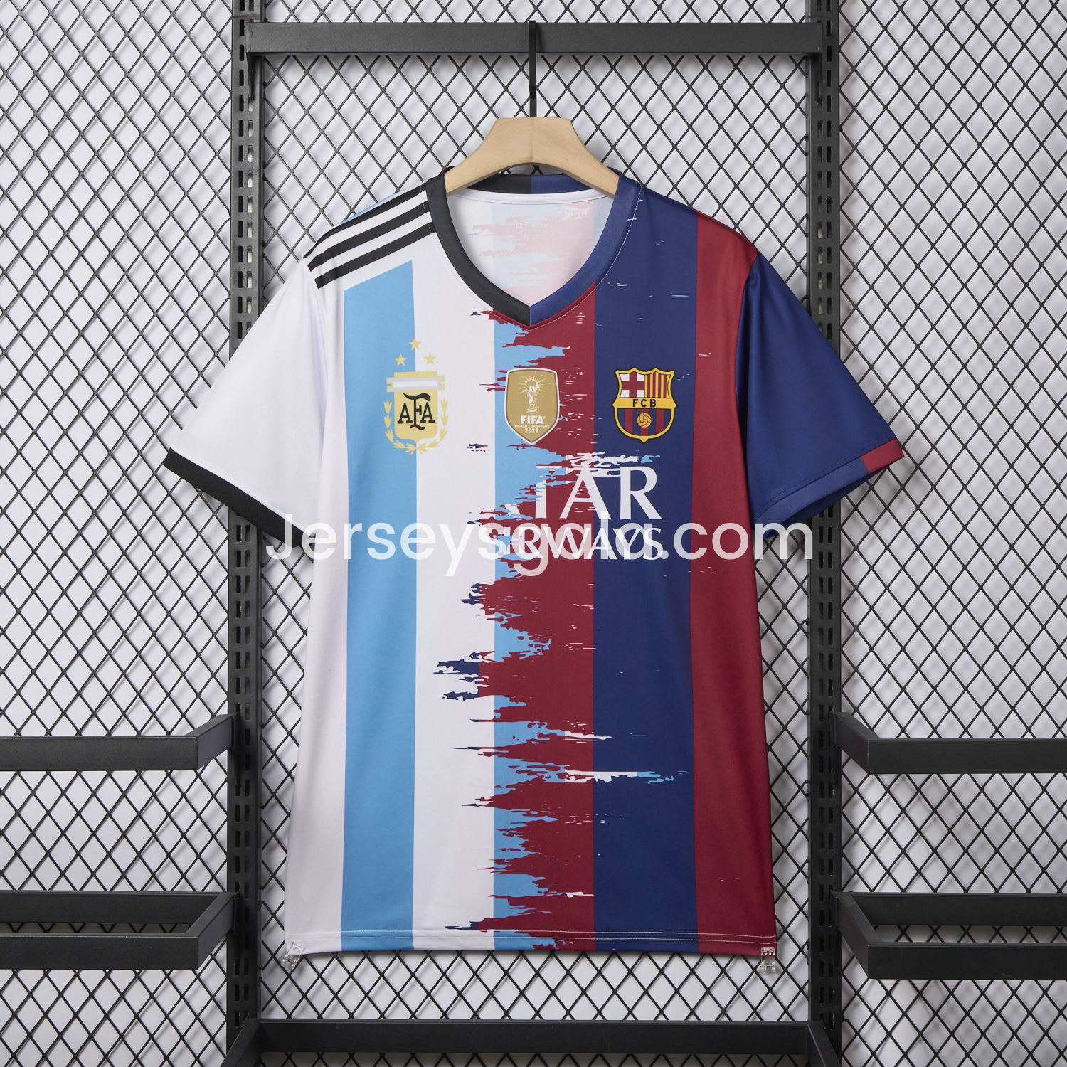 Messi Argentina & B.A.R.S.A Special Jersey - Fans Version - SOCCERDEALSHOP
