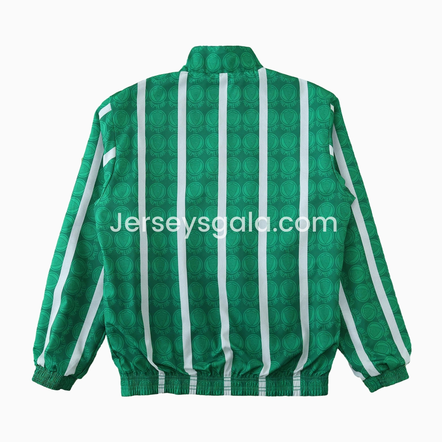 Palmeiras 25-26 Double Sided Reversible Windbreaker - Black & Green - SOCCERDEALSHOP