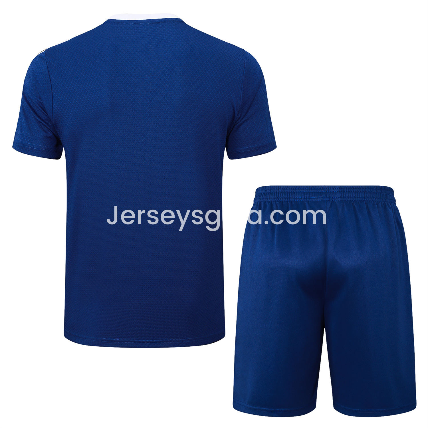 Arsenal 25-26 Throwback Trefoil Short-Sleeve Training Set - Royal Blue Top and Shorts - SOCCERDEALSHOP