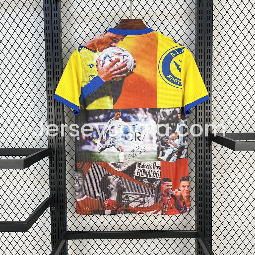 Cristiano Ronaldo Career Commemorative Moments Jigsaw Puzzle Jersey - Fans Version - Real Madrid Manchester United Juventus Portugal Al Nassr - SOCCERDEALSHOP