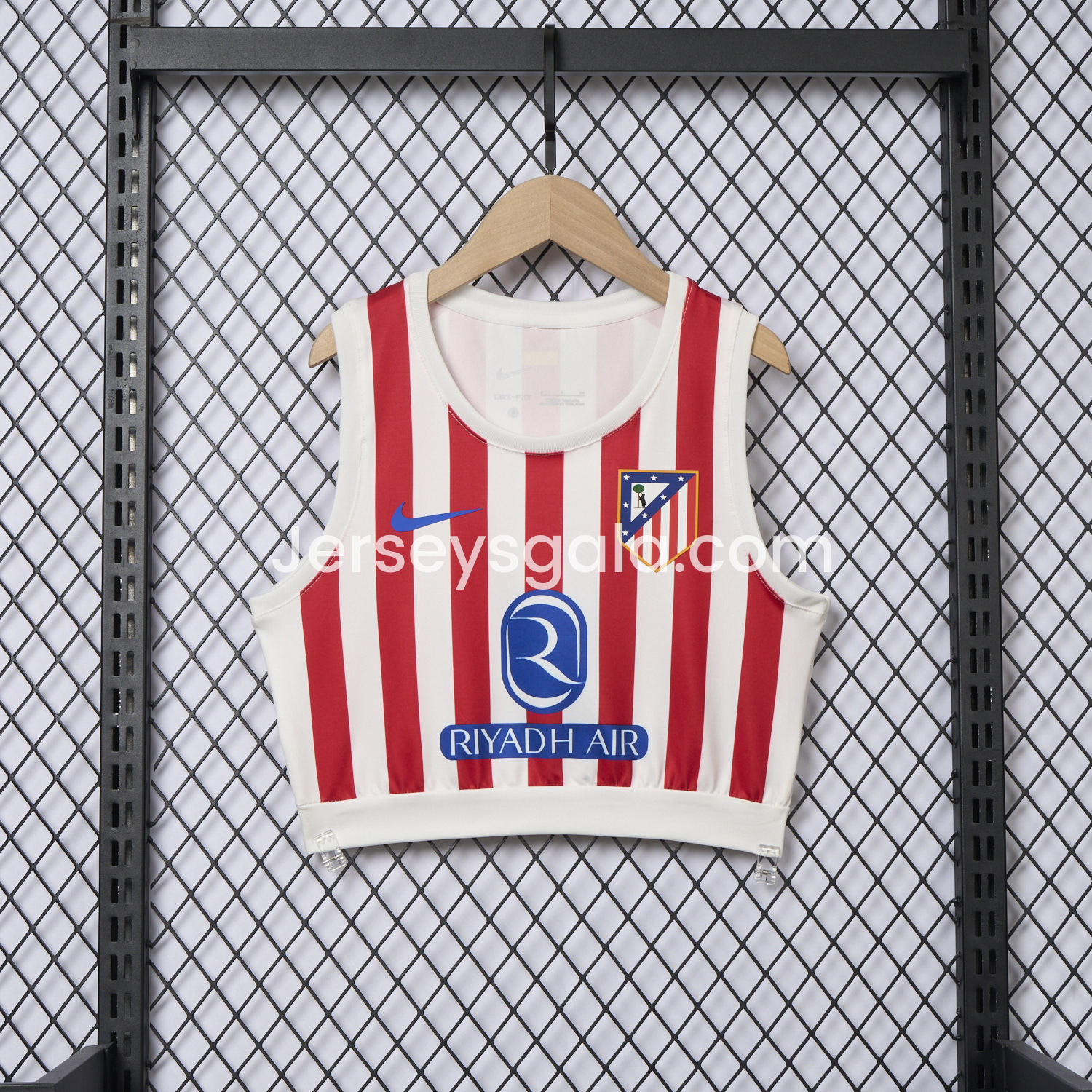 Women's Atletico Madrid 25-26 Home Yoga Vest - SOCCERDEALSHOP