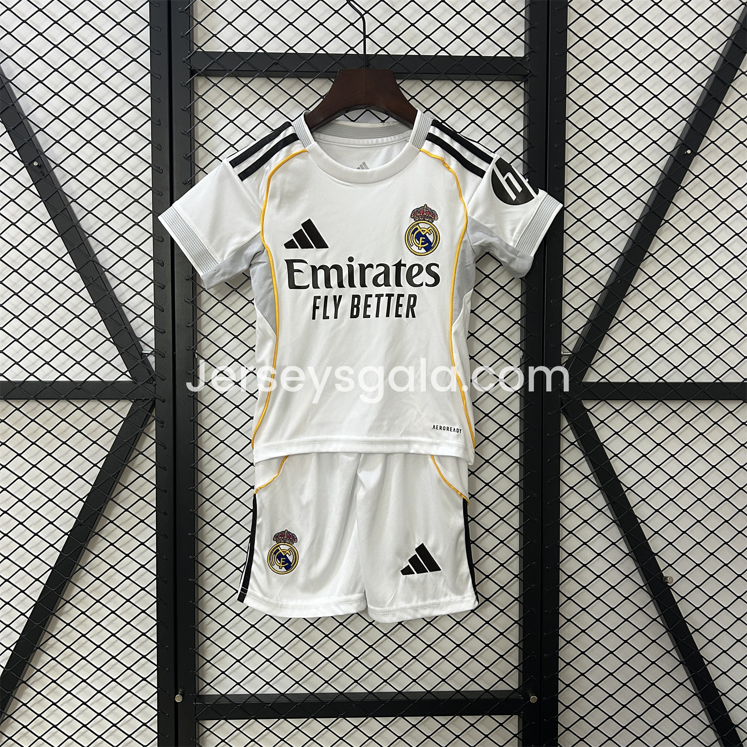 Real Madrid 25-26 Home Kids Kit (Leaked Version) - SOCCERDEALSHOP