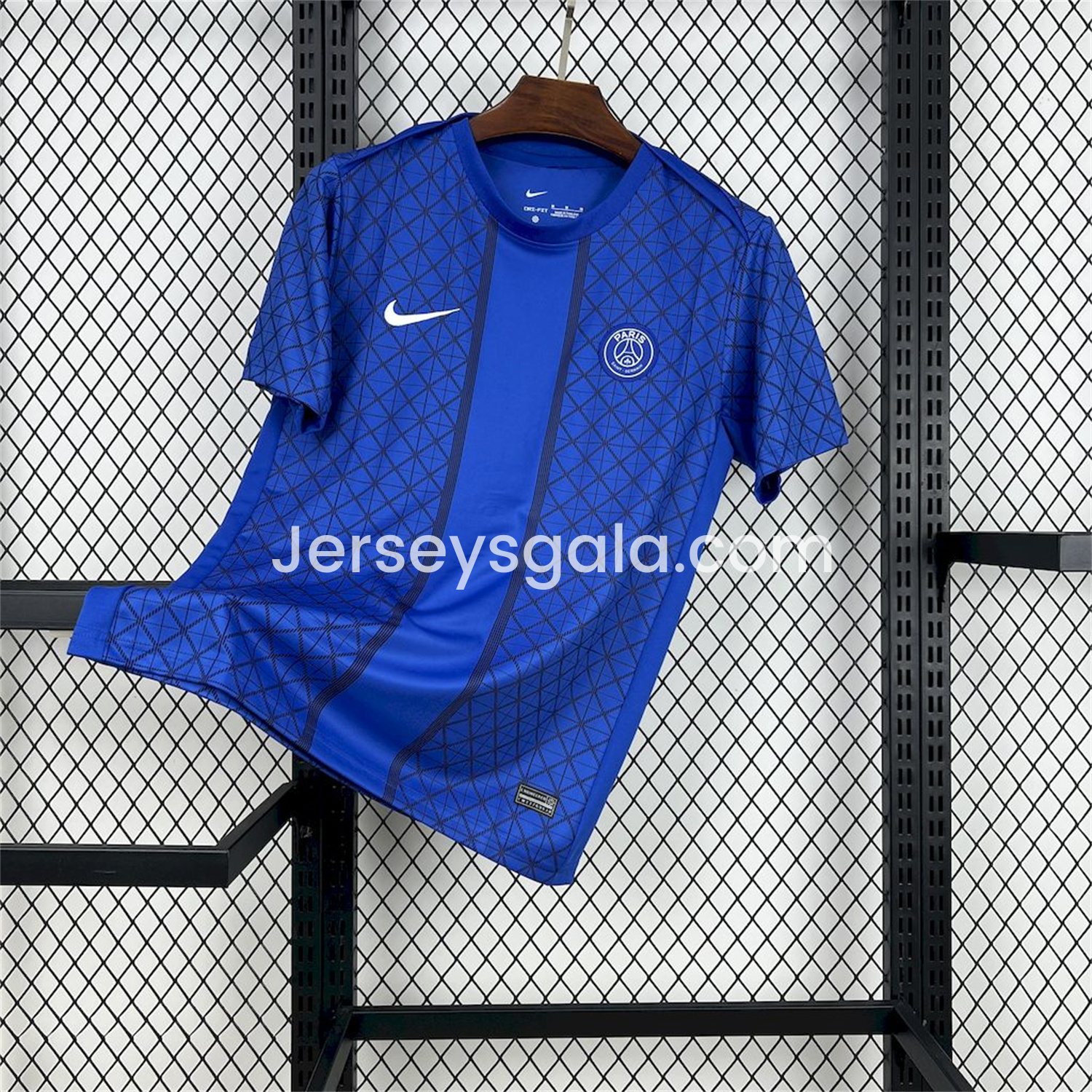 Paris Saint-Germain PSG 25-26 Blue Pre-Match Training Jersey - Fans Version - SOCCERDEALSHOP