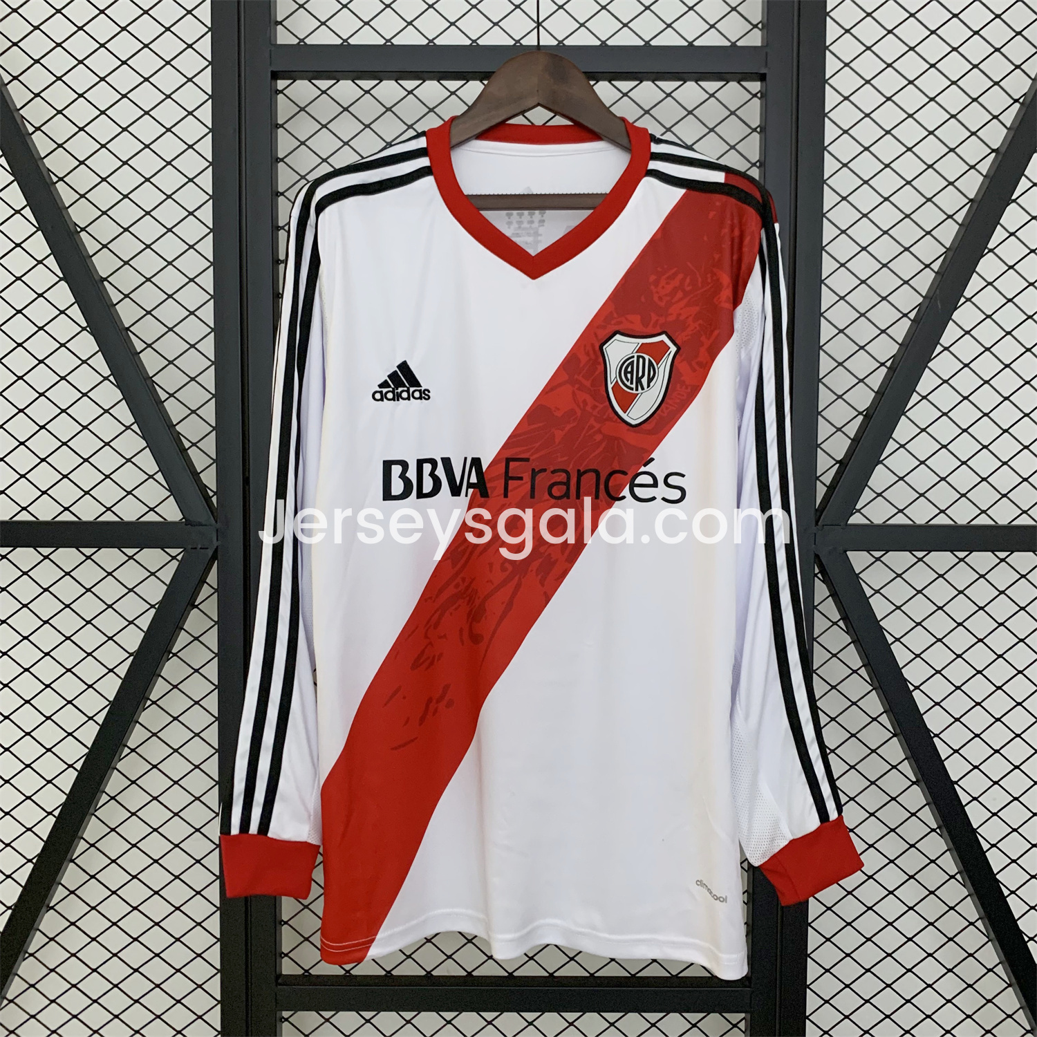 Retro River Plate 2013-14 Home Long Sleeves Jersey - SOCCERDEALSHOP