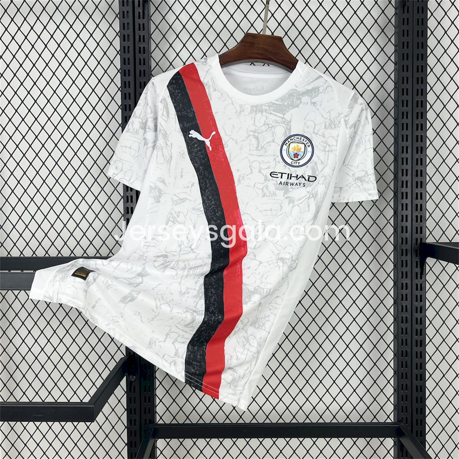 Manchester City 25-26 Away Jersey - Fans Version - SOCCERDEALSHOP