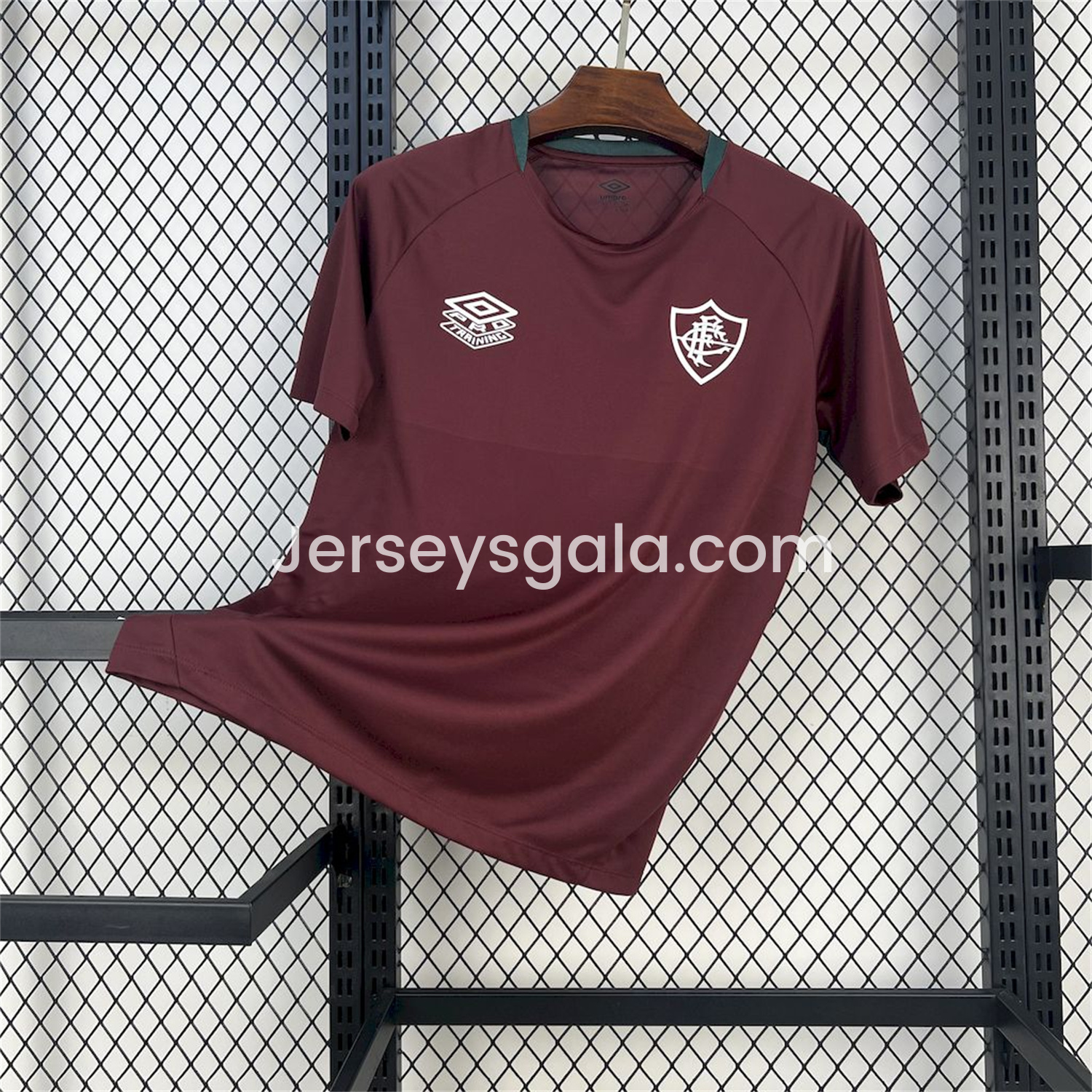 Fluminense 25-26 Deep Red Training Jersey - Fans Version - SOCCERDEALSHOP