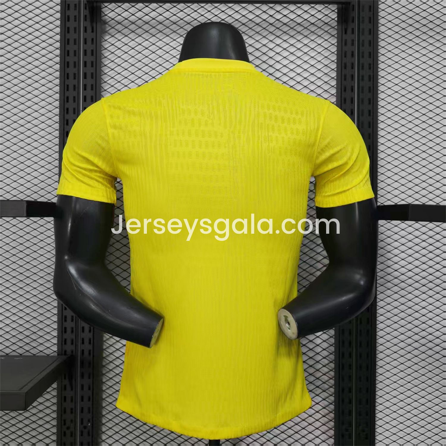 Al Ittihad Jeddah United 24-25 Pre-Match Yellow Jersey - Player Version - SOCCERDEALSHOP