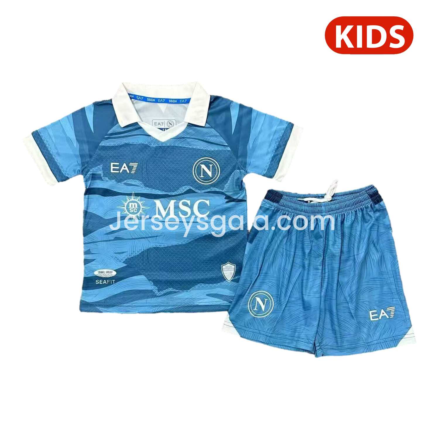 Napoli 24-25 Partenope Special Edition Kids Kit - SOCCERDEALSHOP