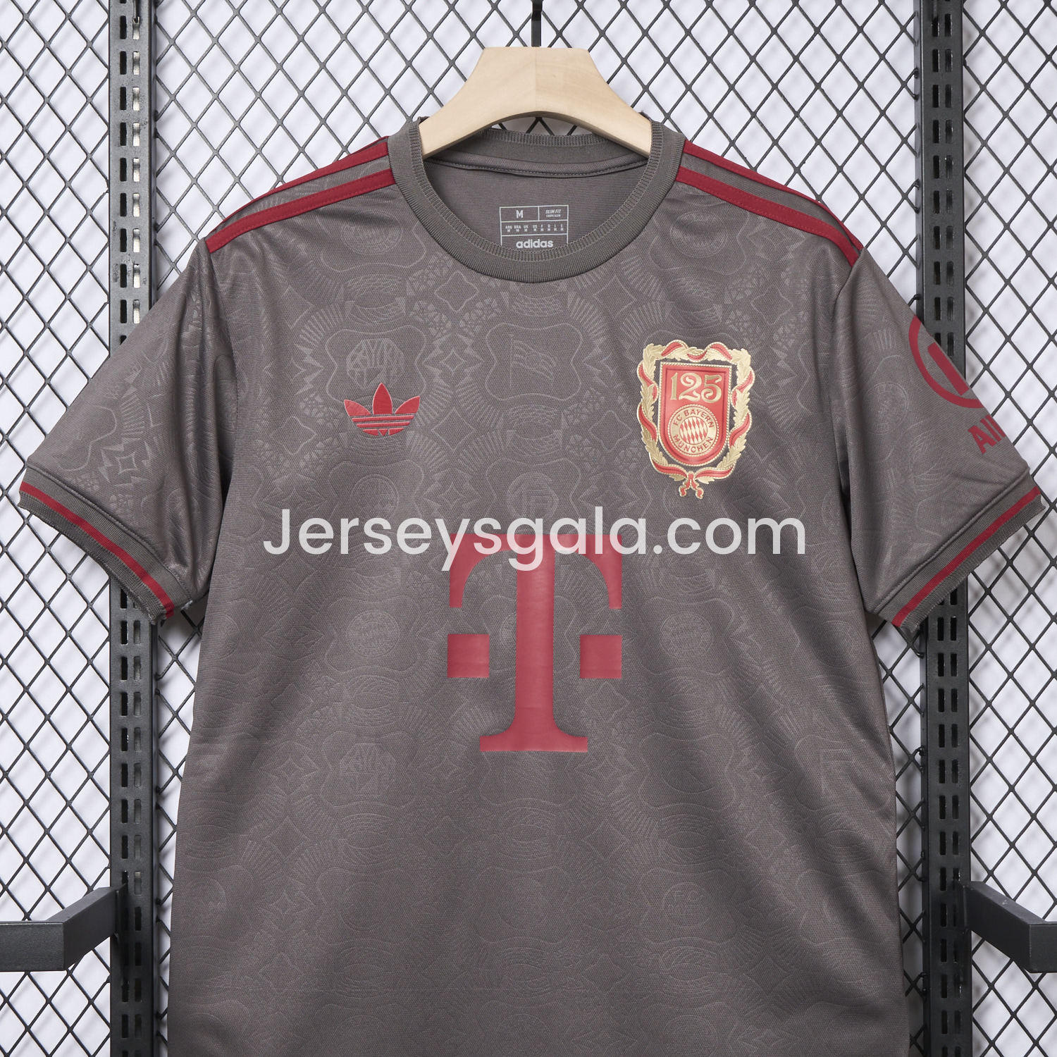 Bayern Munich 2025 Grey 125th Anniversary Jersey - Fans Version - SOCCERDEALSHOP