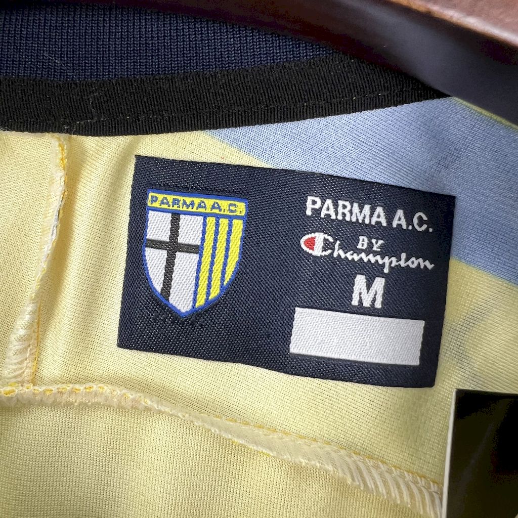 Retro Parma 1999-00 Home Jersey - Fans Version - SOCCERDEALSHOP