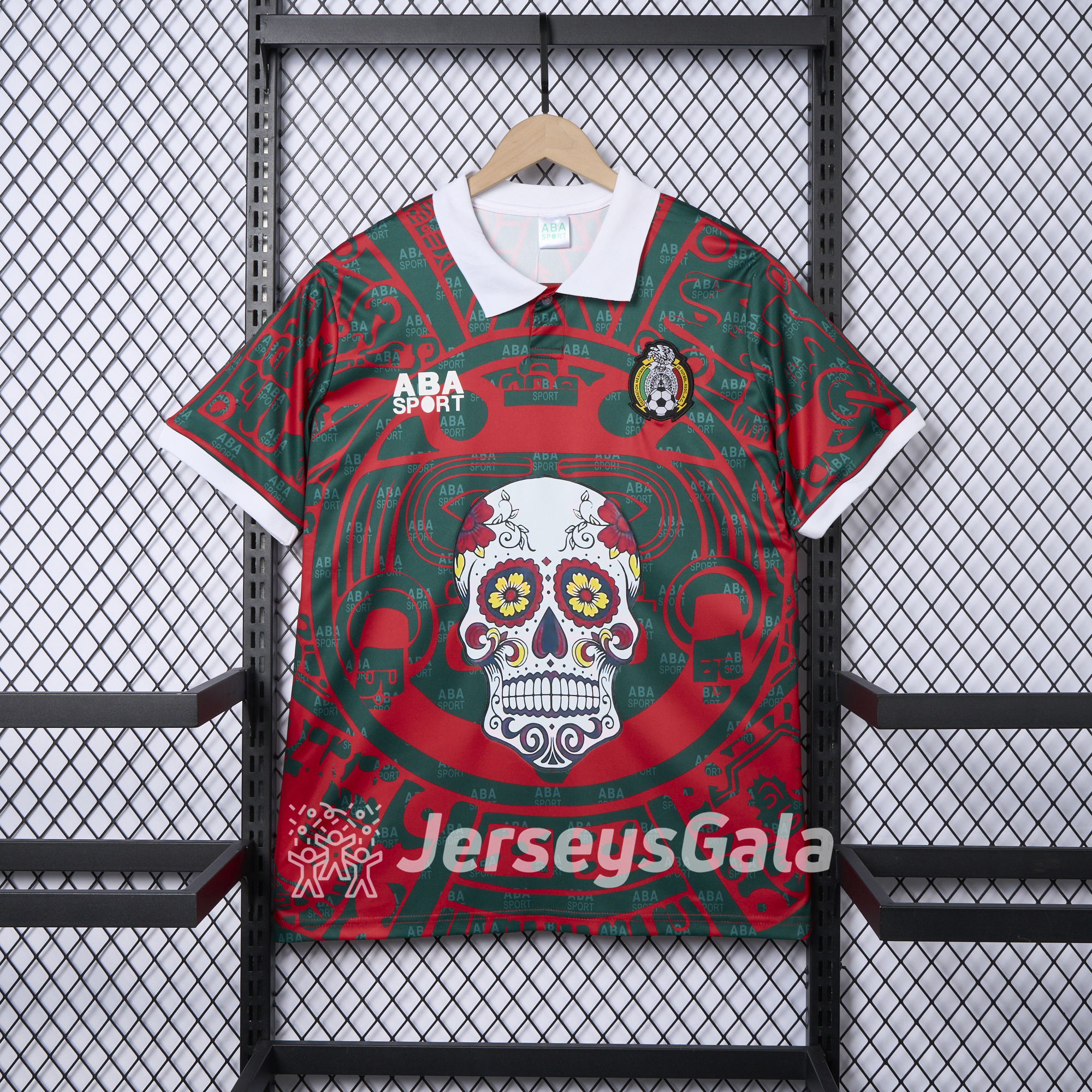 Mexico 2024 Red Skull Special Edition Jersey - Fans Version - SOCCERDEALSHOP
