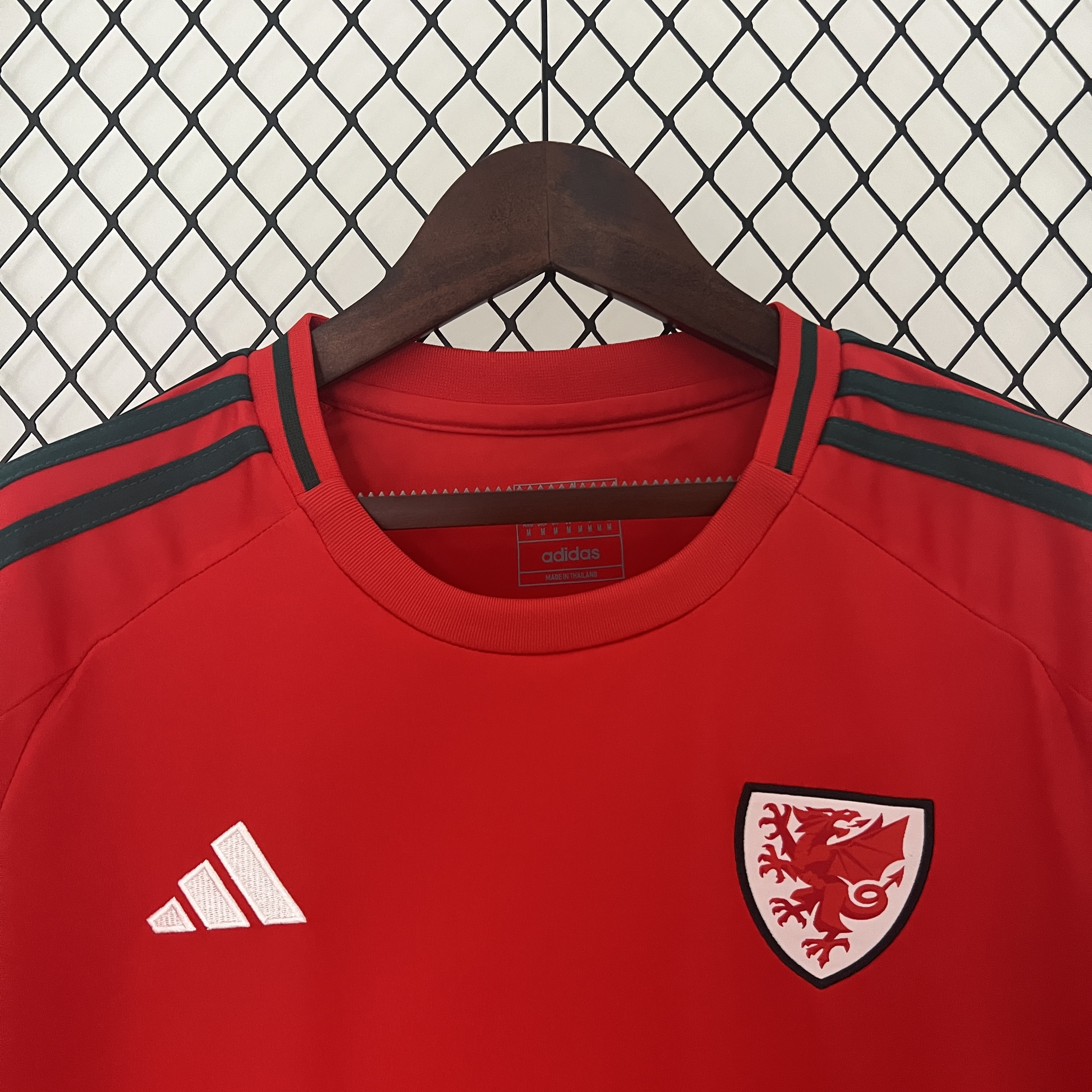 Wales 2024 Home Stadium Jersey - Fans Version - SOCCERDEALSHOP
