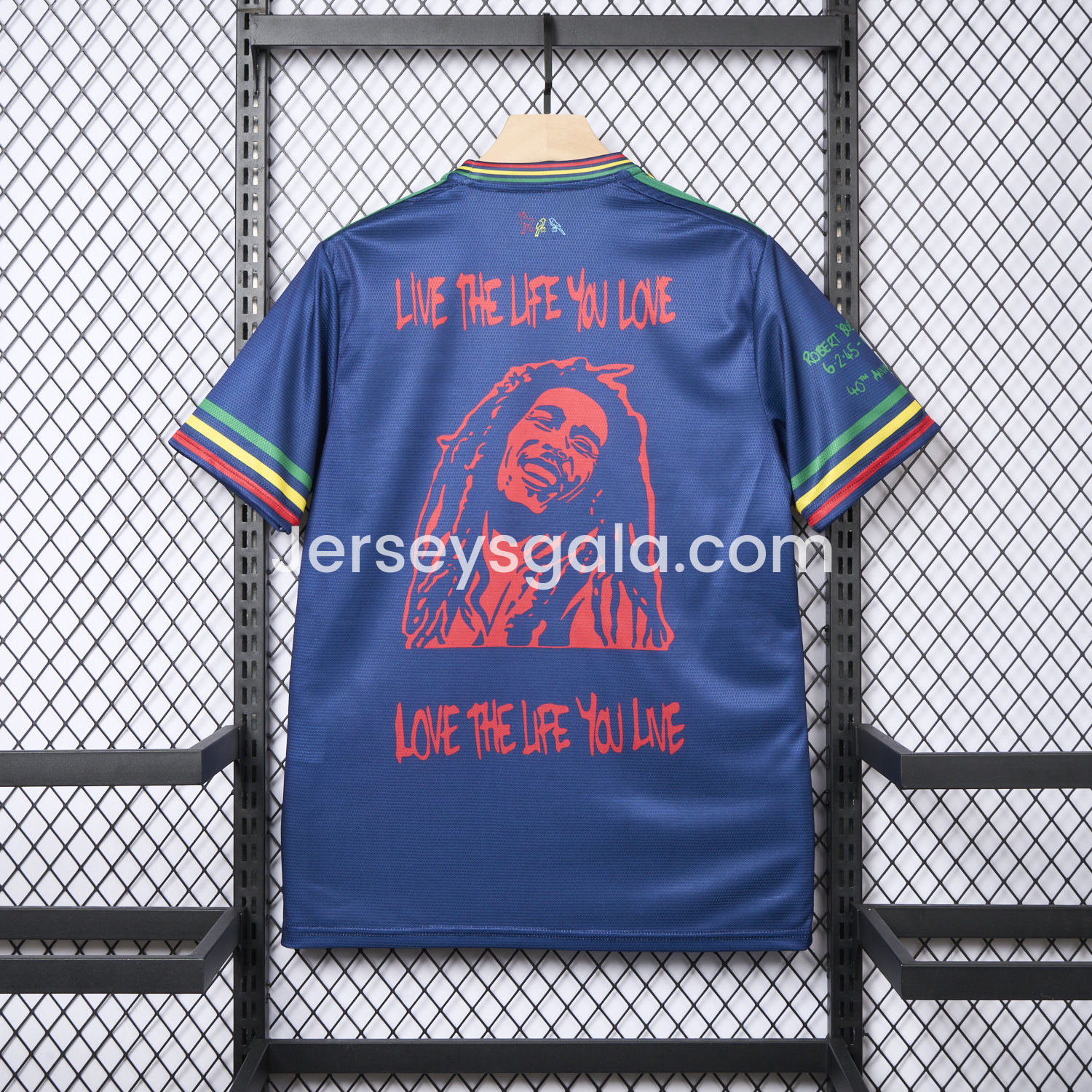 Ajax x B-O-B Marly 2025-26 40th Blue Special Edition Jersey - Fans Version - SOCCERDEALSHOP