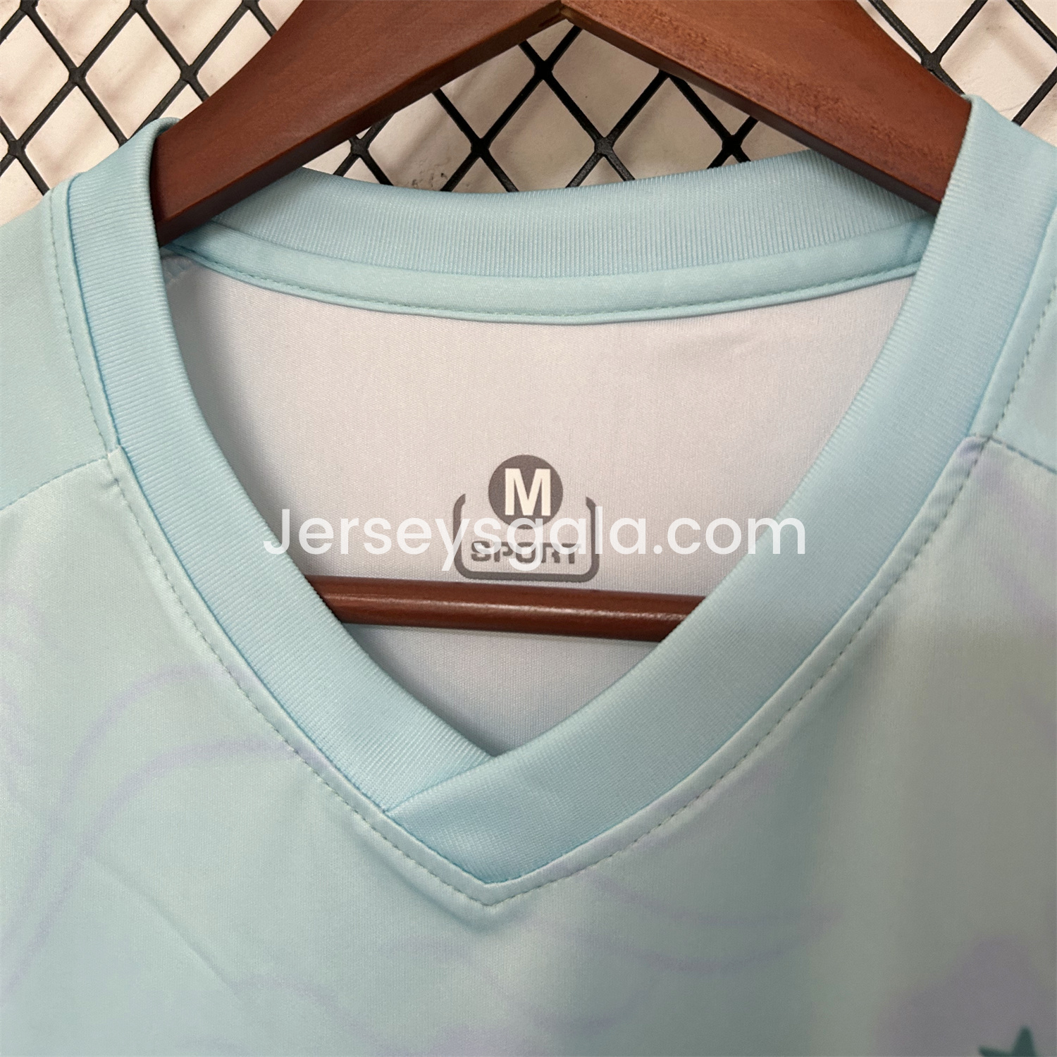 Algeria 25-26 Blue Green Gradient Auspicious Cloud Pattern Special Jersey - Fans Version - SOCCERDEALSHOP