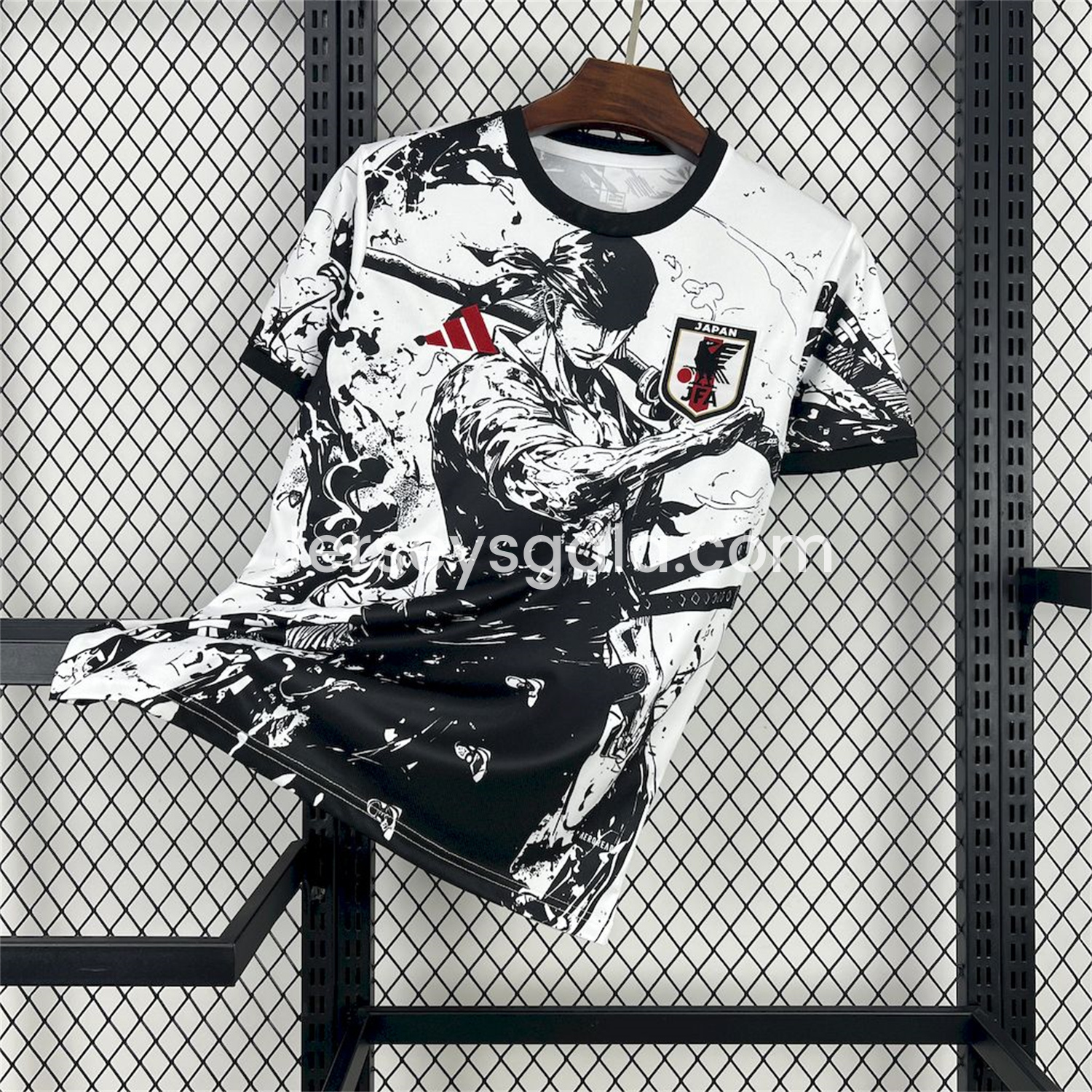 Japan 25-26 Roronoa Zoro Special Edition Jersey - Fans Version - SOCCERDEALSHOP