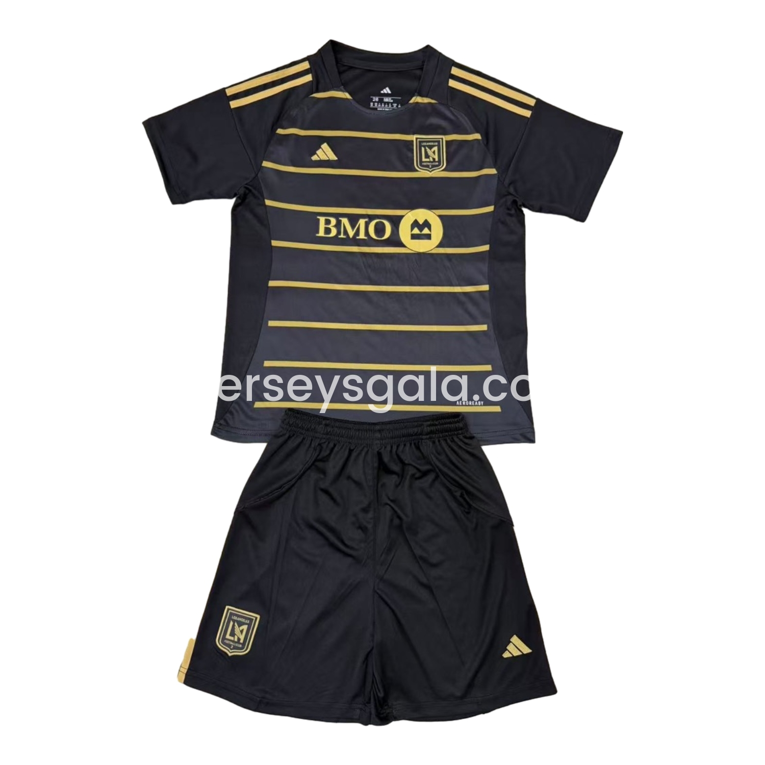 Los Angeles FC 25-26 Home V2 Men's Adult Jersey Set - Fans Version - SOCCERDEALSHOP