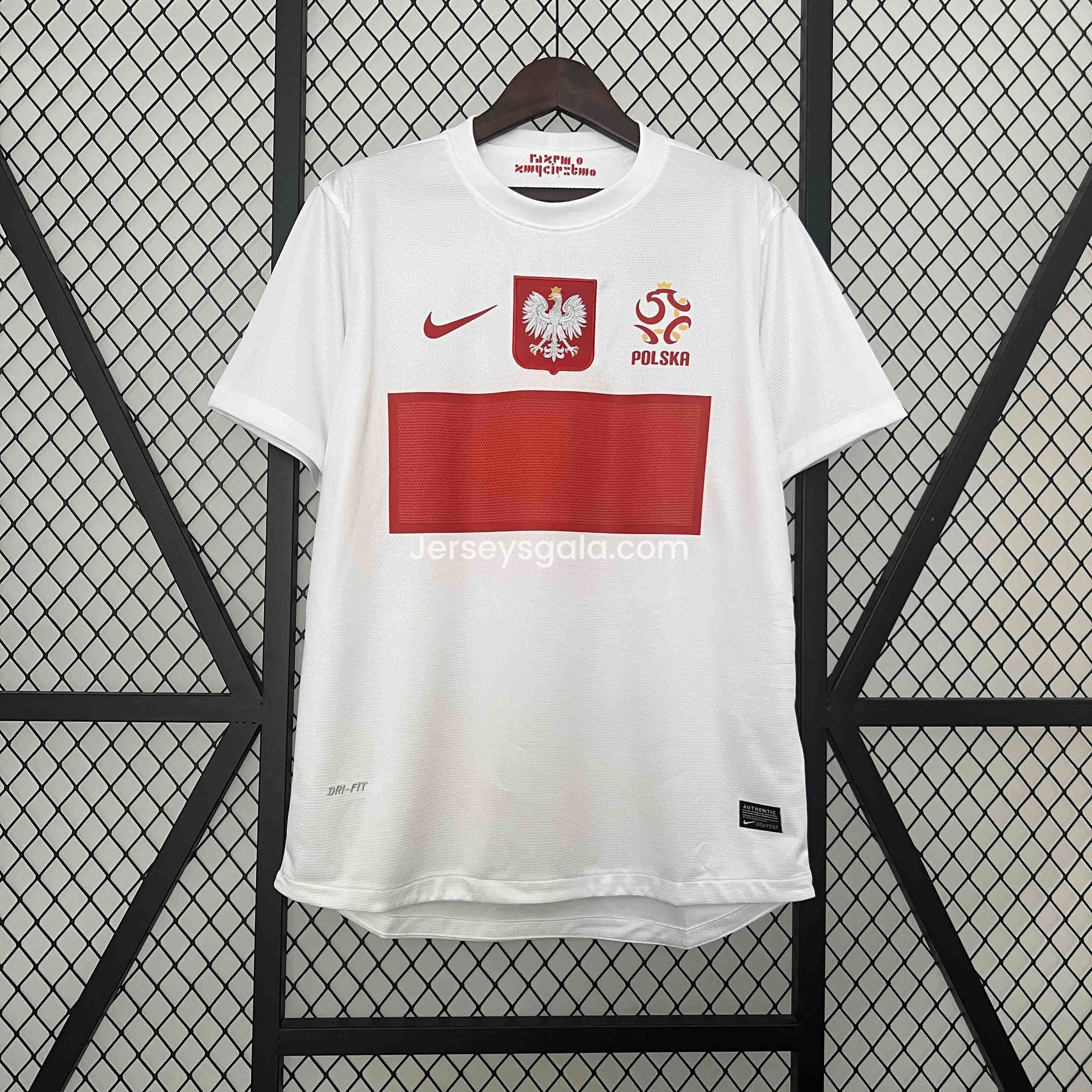 Retro Poland 2012 Home Jersey - SOCCERDEALSHOP