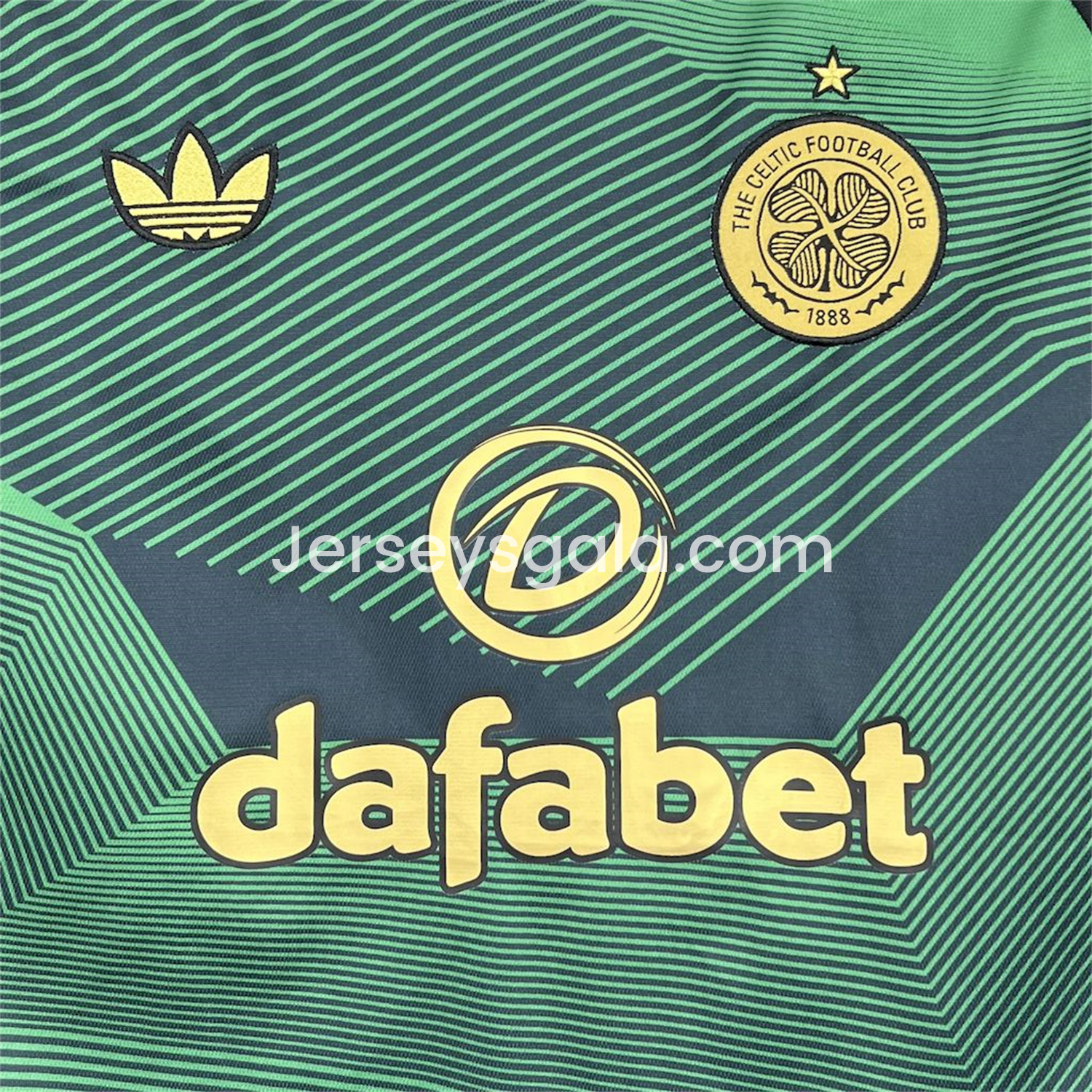 Celtic 25-26 Green Lines Special Edition Jersey - Fans Version - SOCCERDEALSHOP