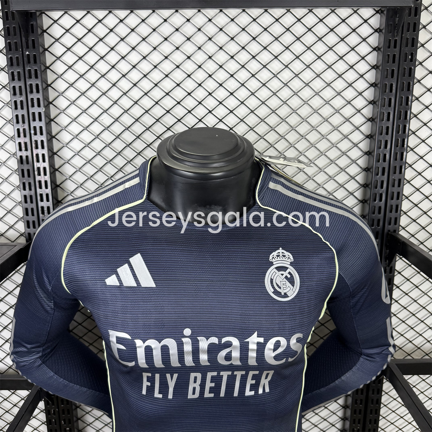 Real Madrid 25-26 Away Long Sleeve Jersey - Player Version - SOCCERDEALSHOP