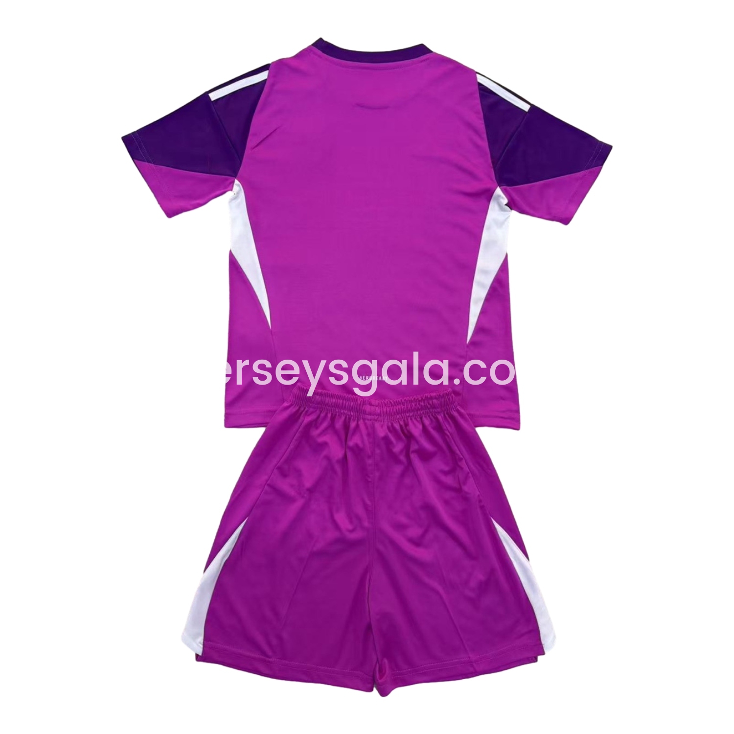 Real Madrid 25-26 Purple Goalkeeper Kids Kit - SOCCERDEALSHOP