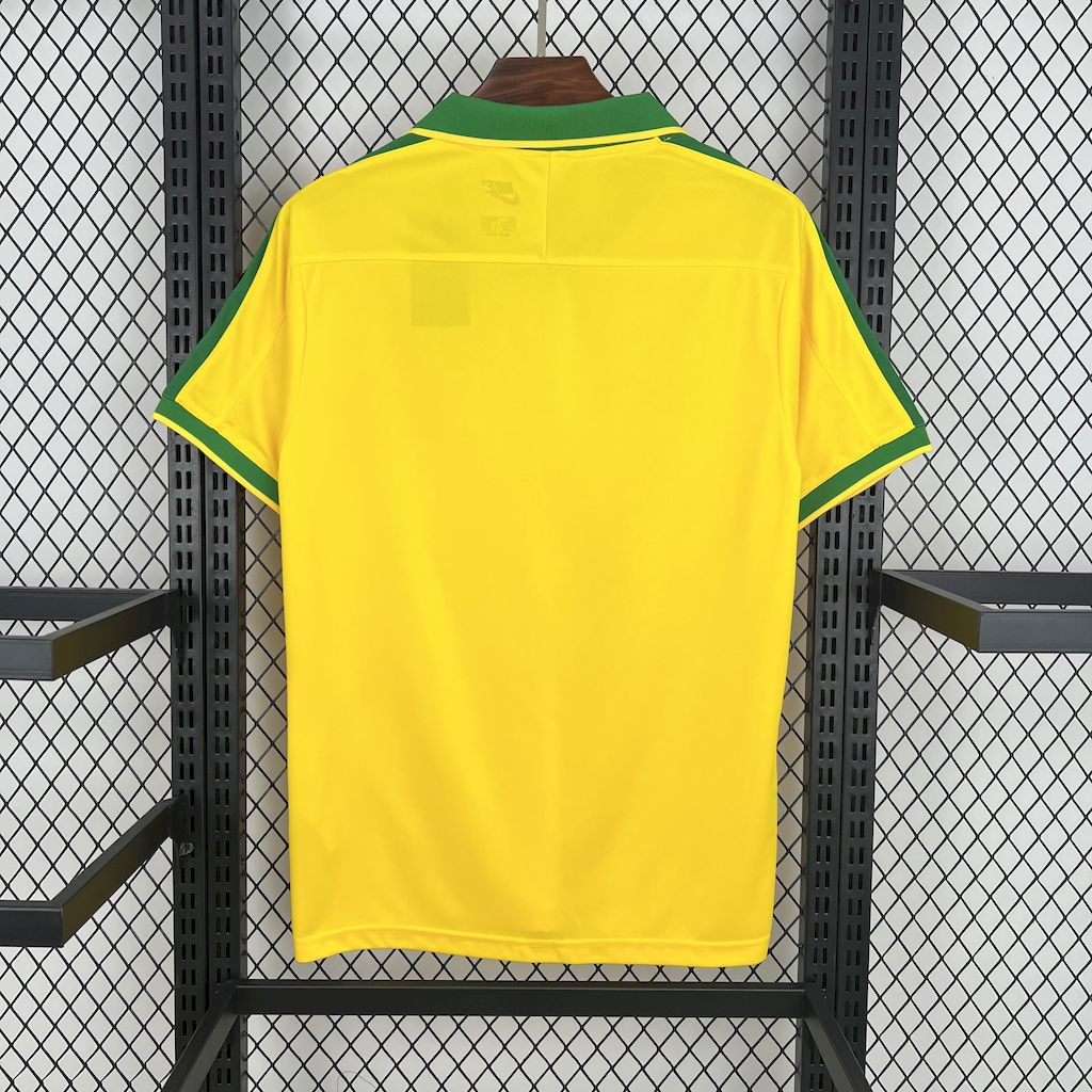 Retro Brazil 1997 Home Jersey - SOCCERDEALSHOP