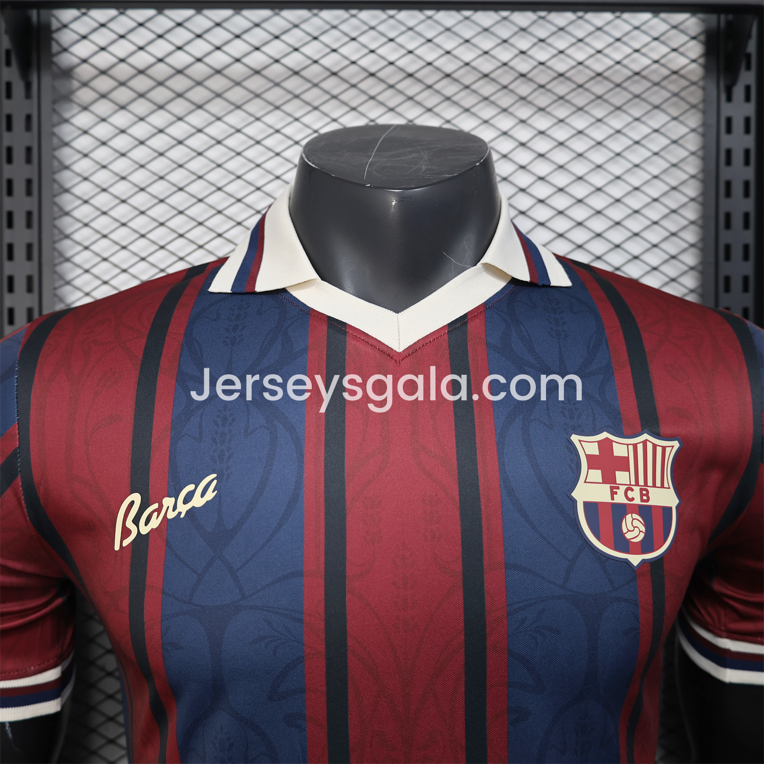B.A.R.S.A 25-26 125th Anniversary Retro Style Jersey - Player Version - SOCCERDEALSHOP