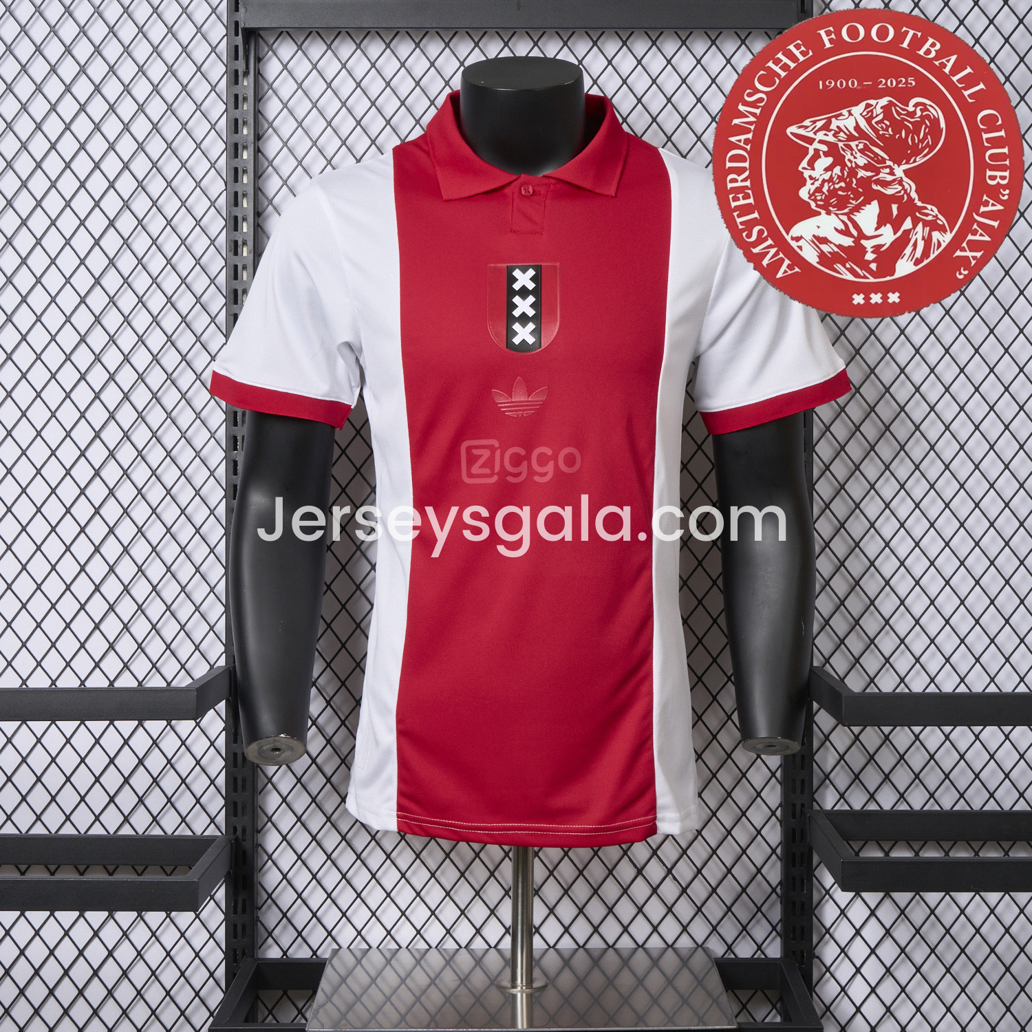 Ajax 2025 125-Year Anniversary Jersey - Player Version - SOCCERDEALSHOP