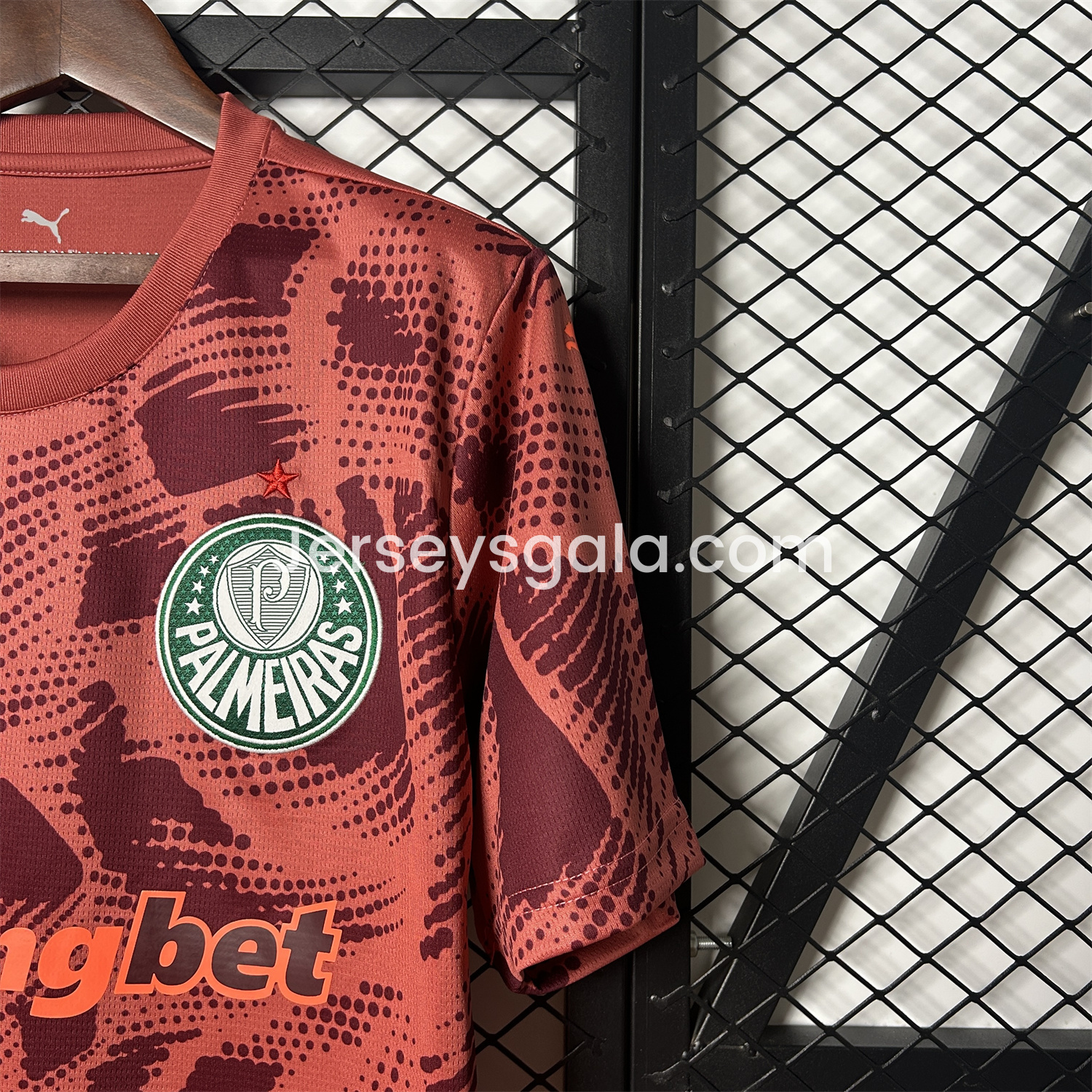 Palmeiras 25-26 Red Goalkeeper Jersey - Fans Version - SOCCERDEALSHOP