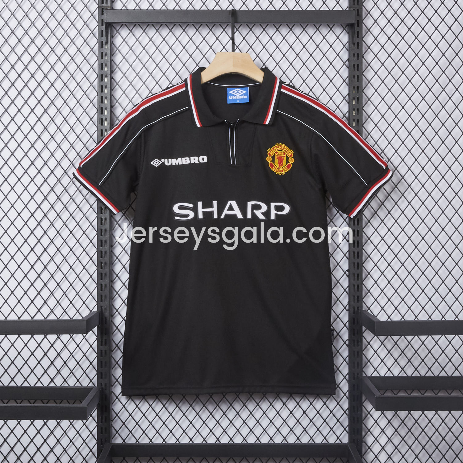 Manchester United Retro 1998-99 Black Jersey - SOCCERDEALSHOP
